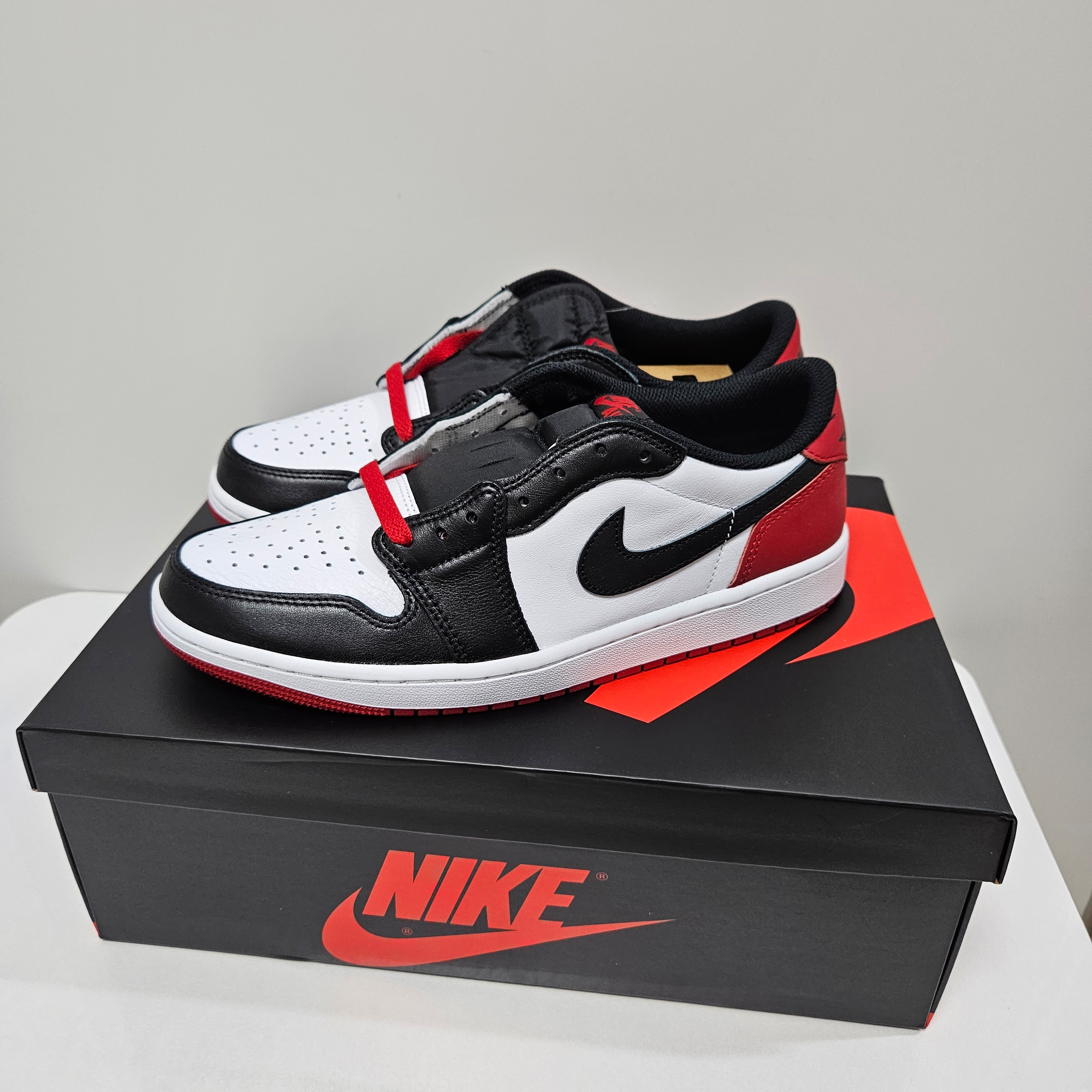 Jordan 1 Retro Low OG Black Toe 착용 스타일