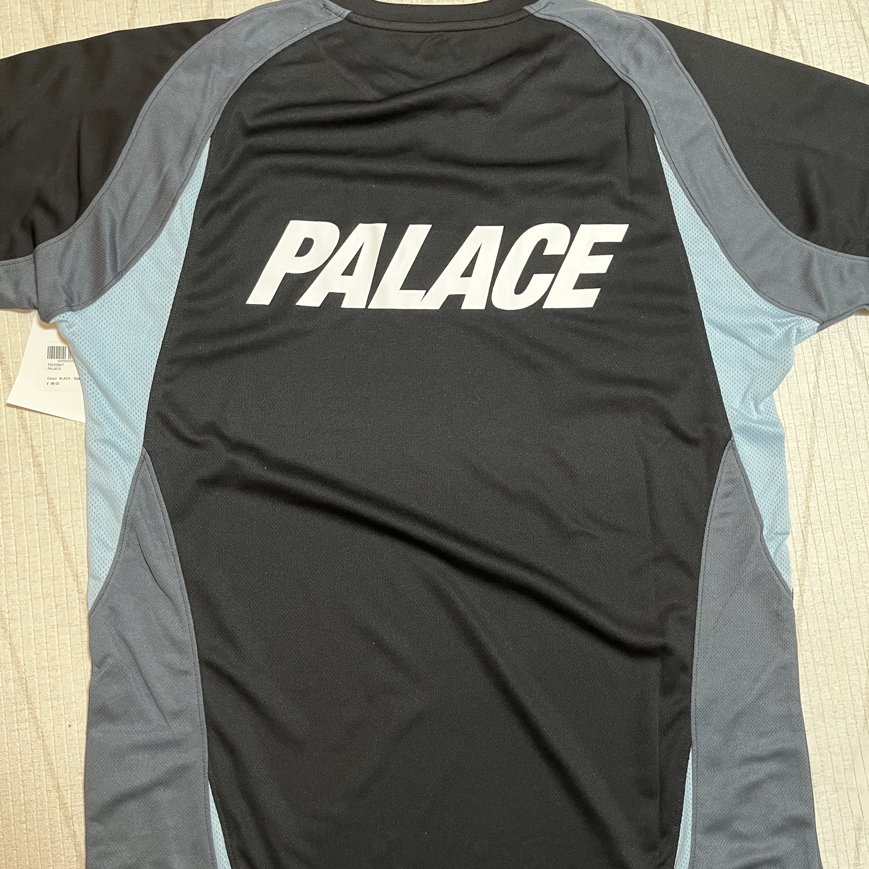 Palace Pro Jersey Black - 23FW 착용 스타일 - 3