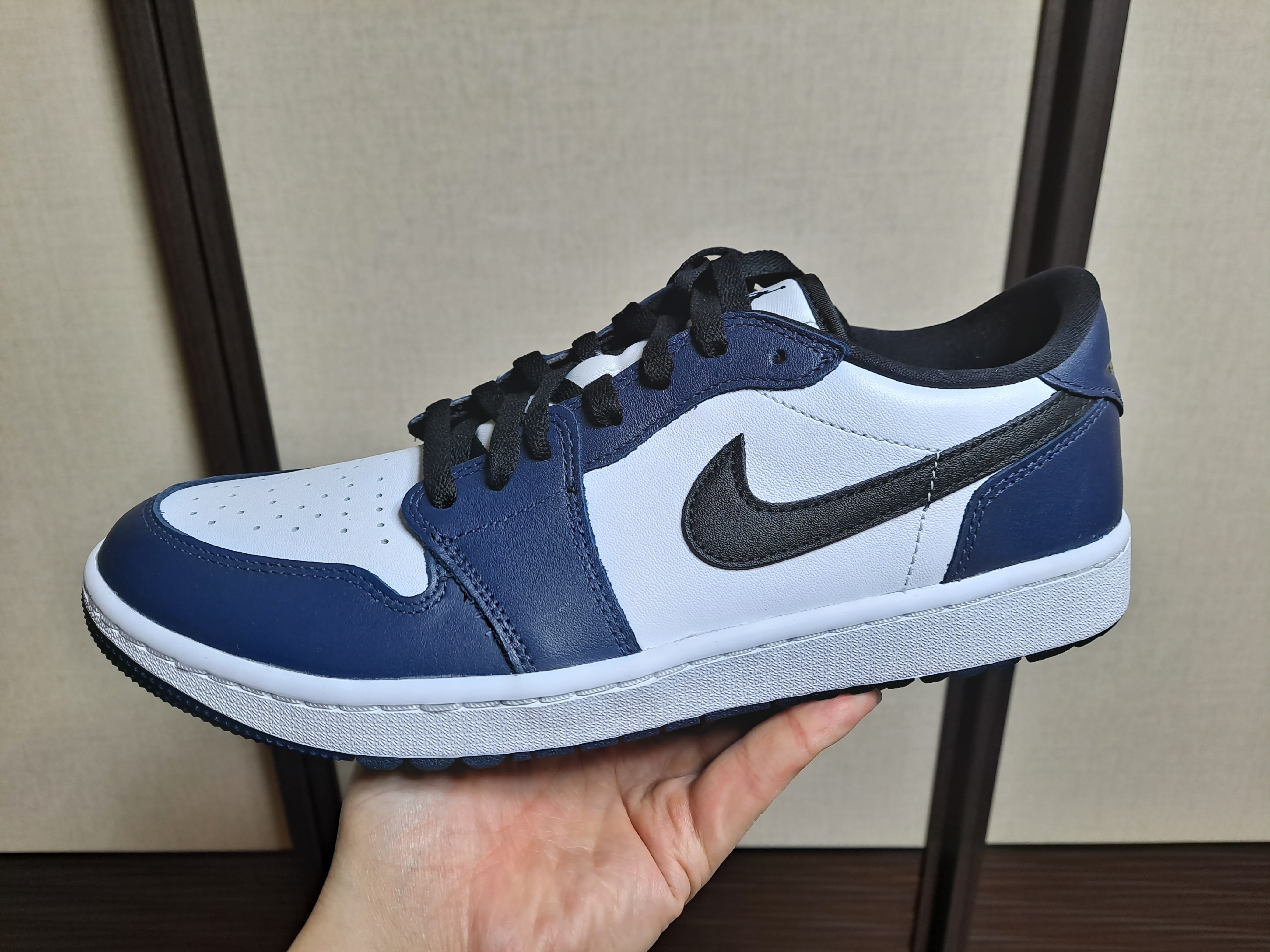 Jordan 1 Low Golf Midnight Navy 착용 스타일