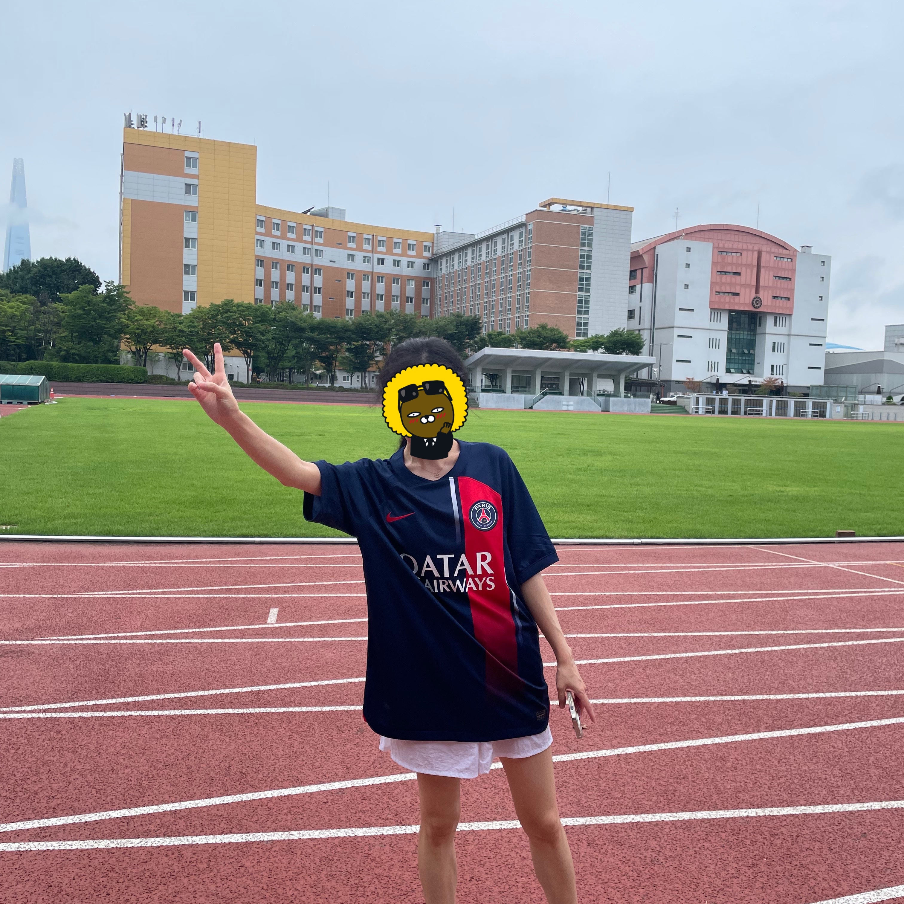 Nike Paris Saint-Germain 2023/24 Dri-Fit Stadium Home Jersey Midnight Navy (Non Marking Ver.) 착용 스타일