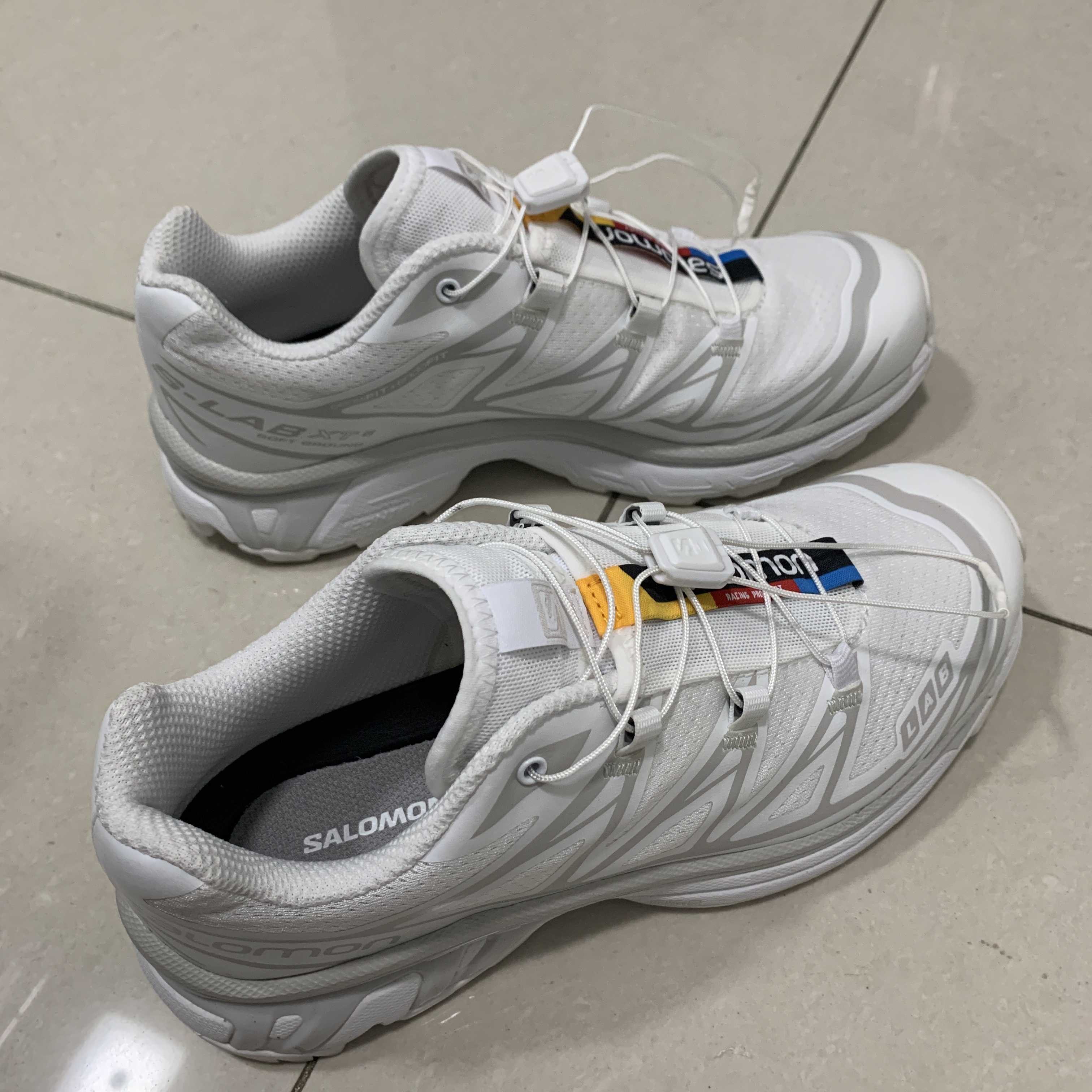 Salomon XT-6 ADV White 착용 스타일