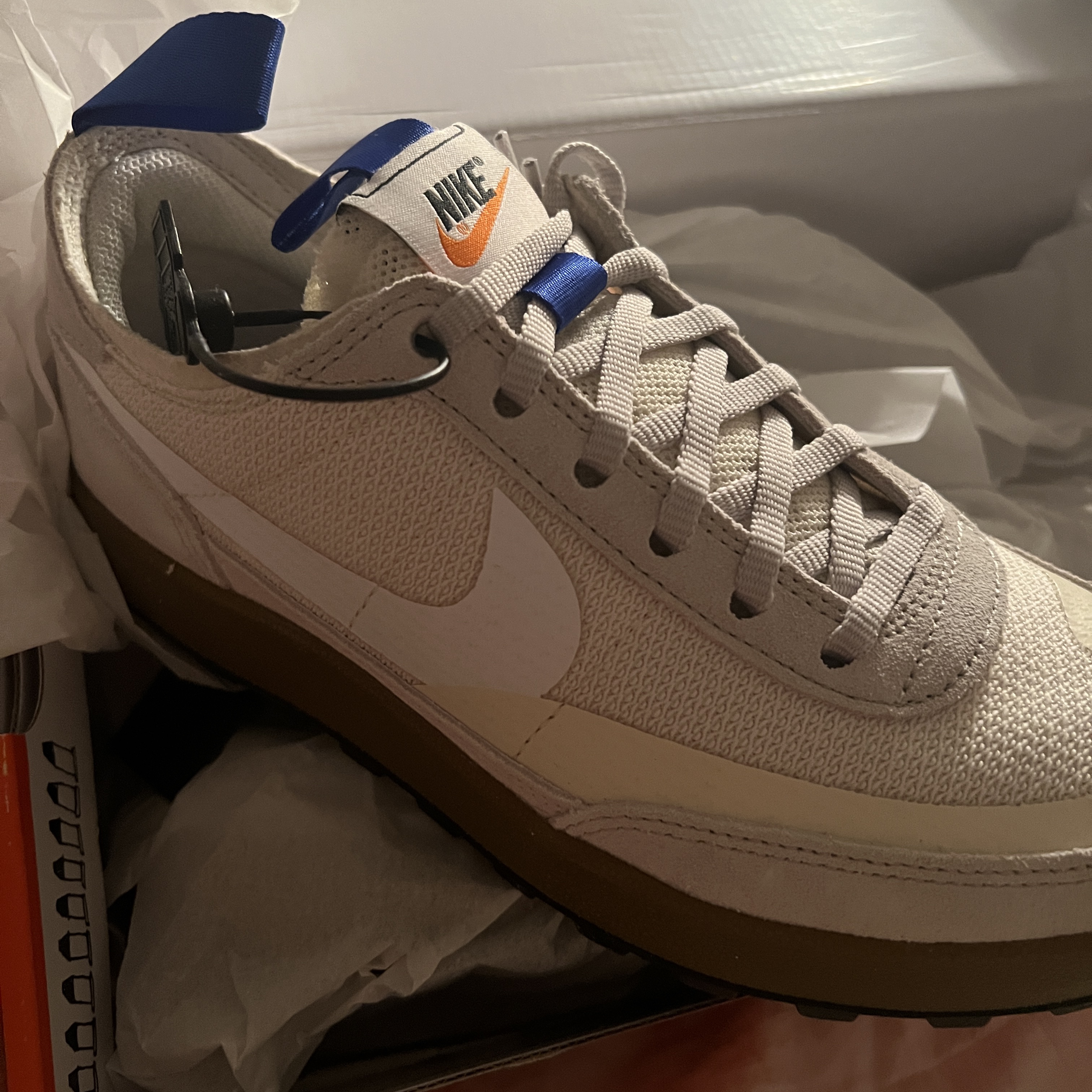 Nike x Tom Sachs General Purpose Shoe Light Cream 착용 스타일