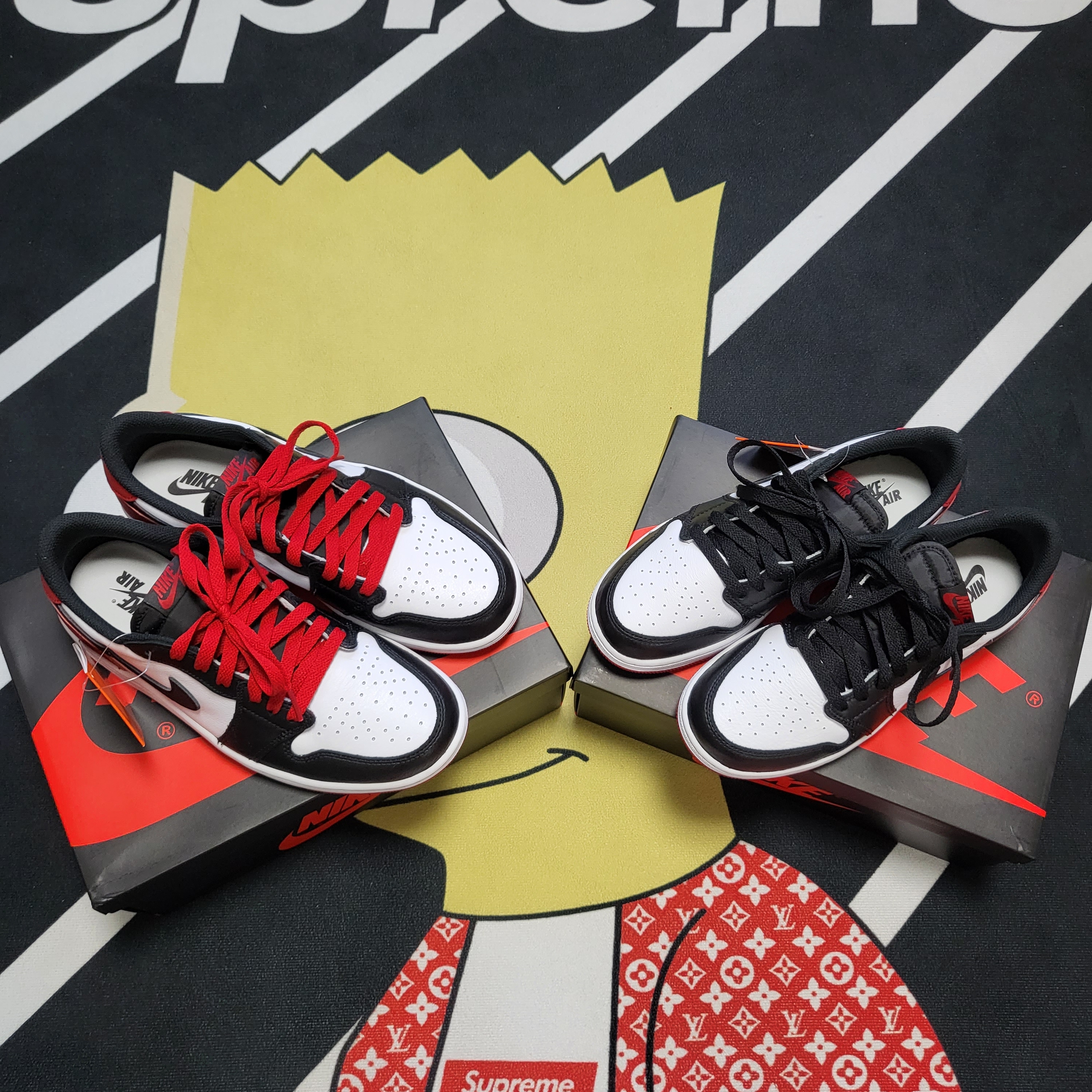 Jordan 1 Retro Low OG Black Toe 착용 스타일