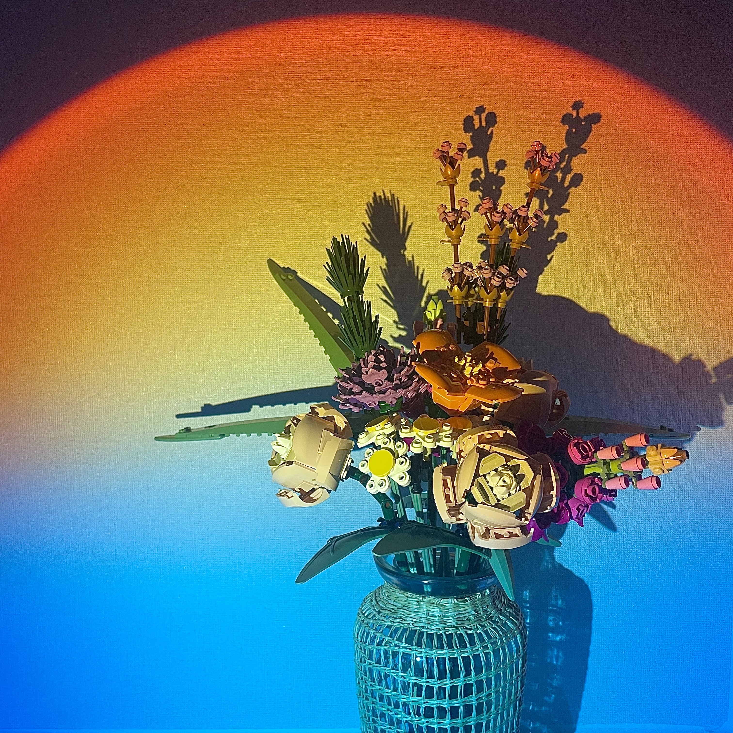 Lego Flower Bouquet 착용 스타일