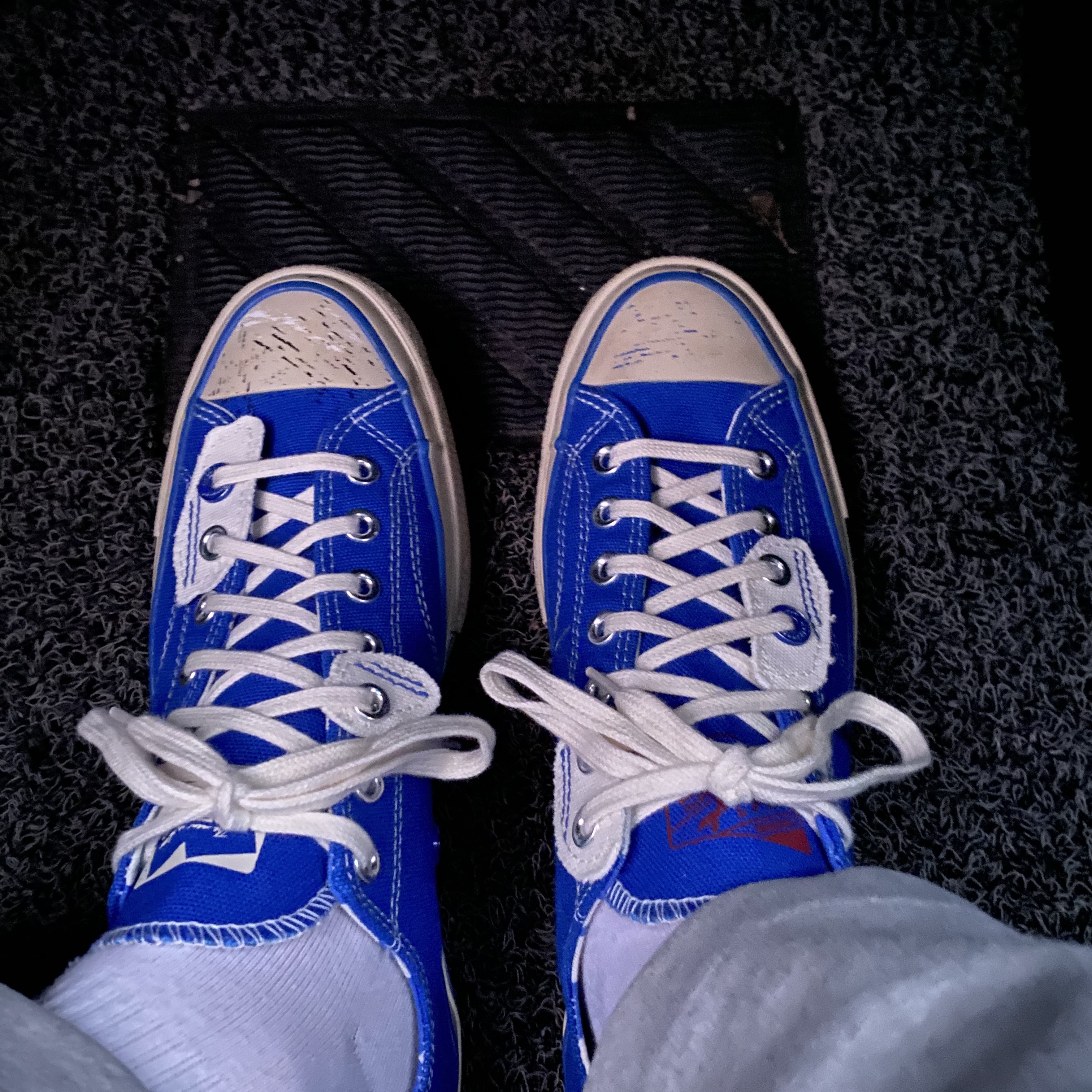 Converse x Ader Error Chuck 70 Ox Imperial Blue 착용 스타일