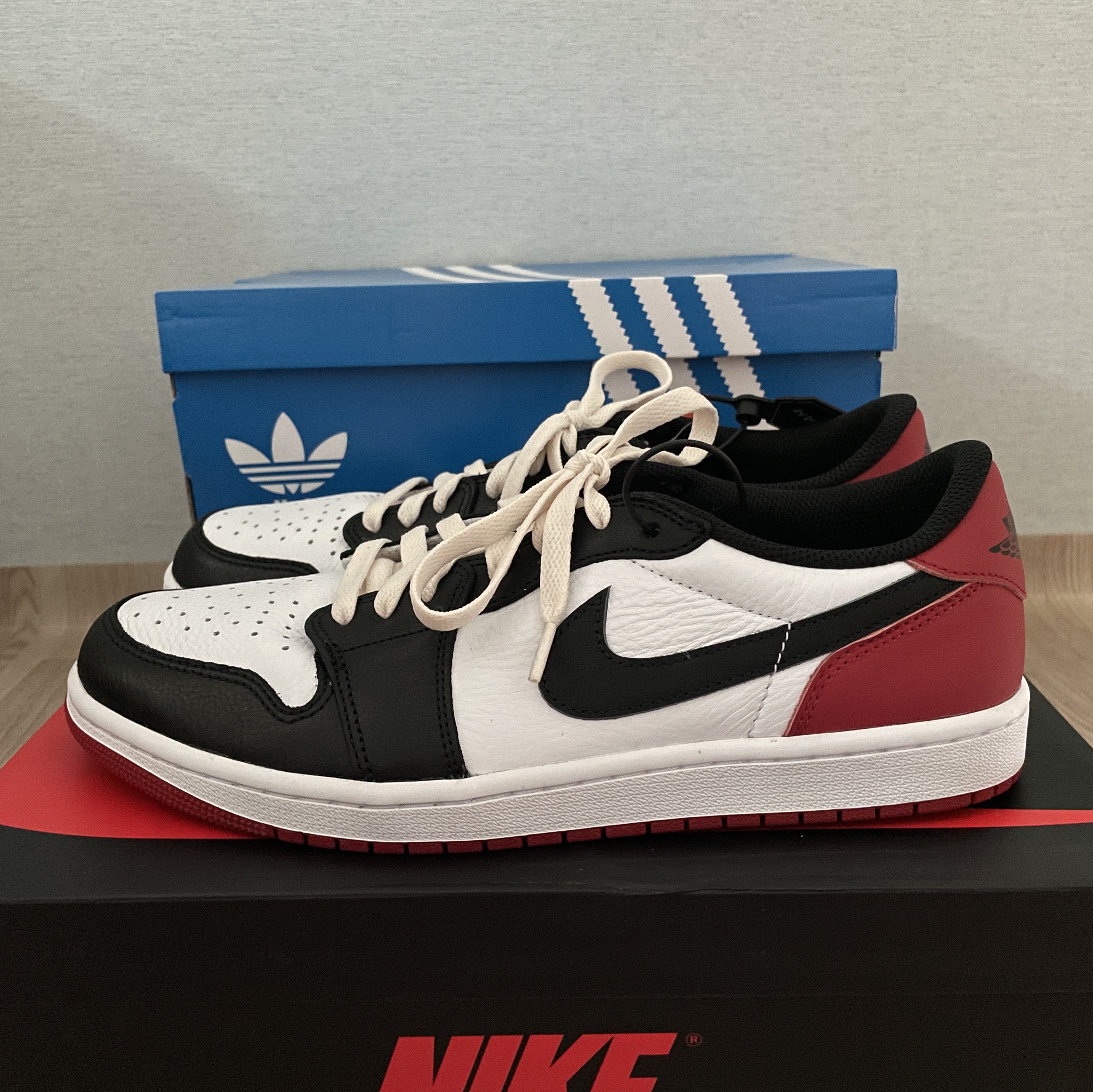 Jordan 1 Retro Low OG Black Toe 착용 스타일