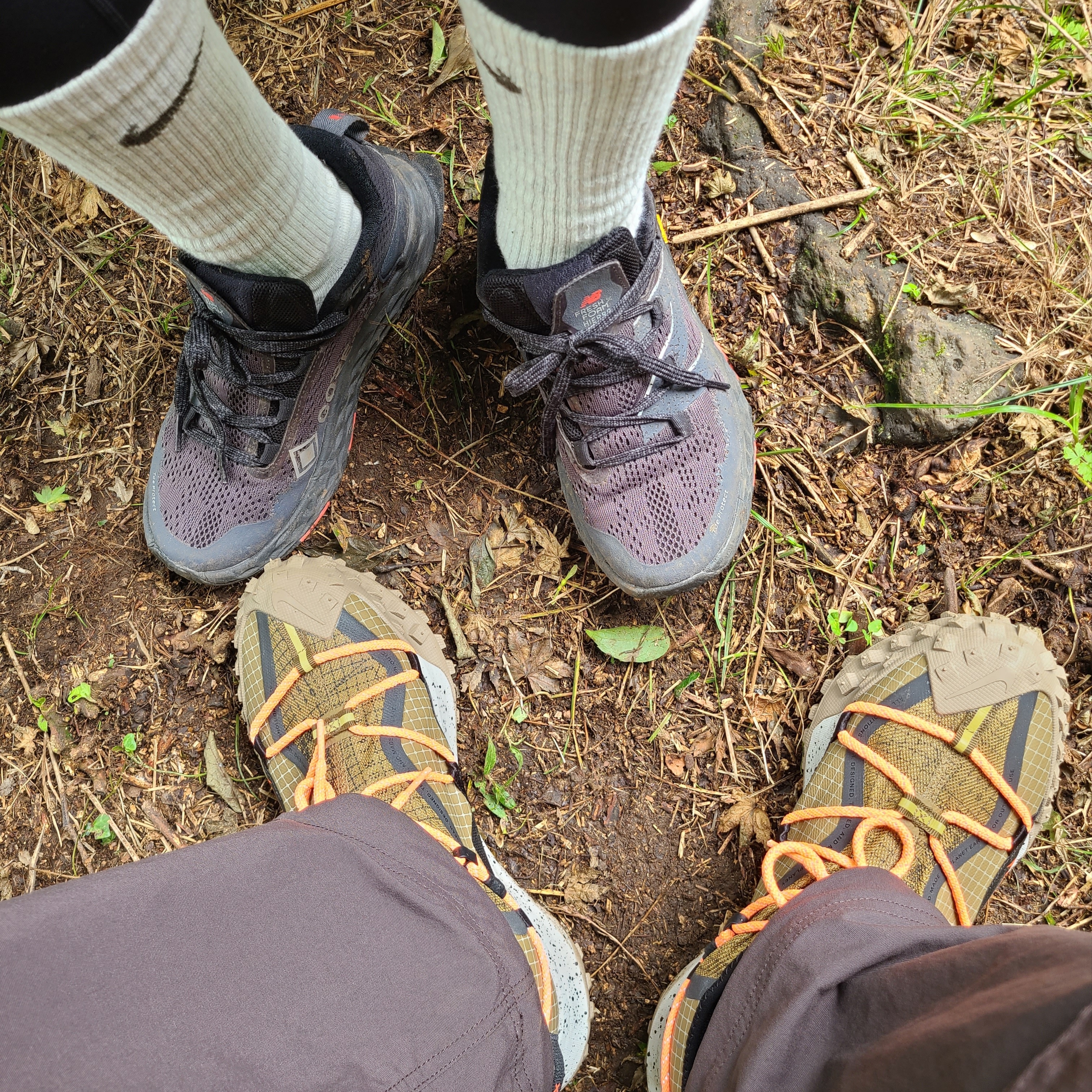 Nike ACG Mountain Fly Low Gore-Tex SE Hazel Rush, Nike ACG Smith Summit Cargo Pants Velvet Brown - Asia 착용 스타일 - 1