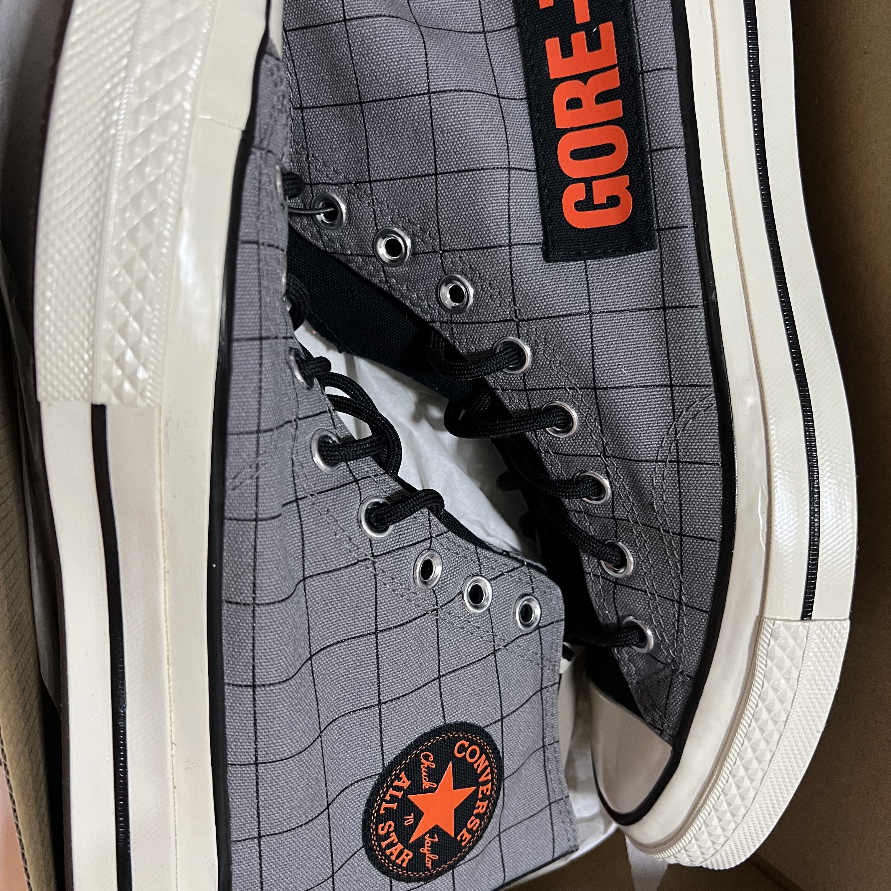 Converse Gore-Tex Chuck 70 Hi Cold Fusion Mason 착용 스타일 - 2