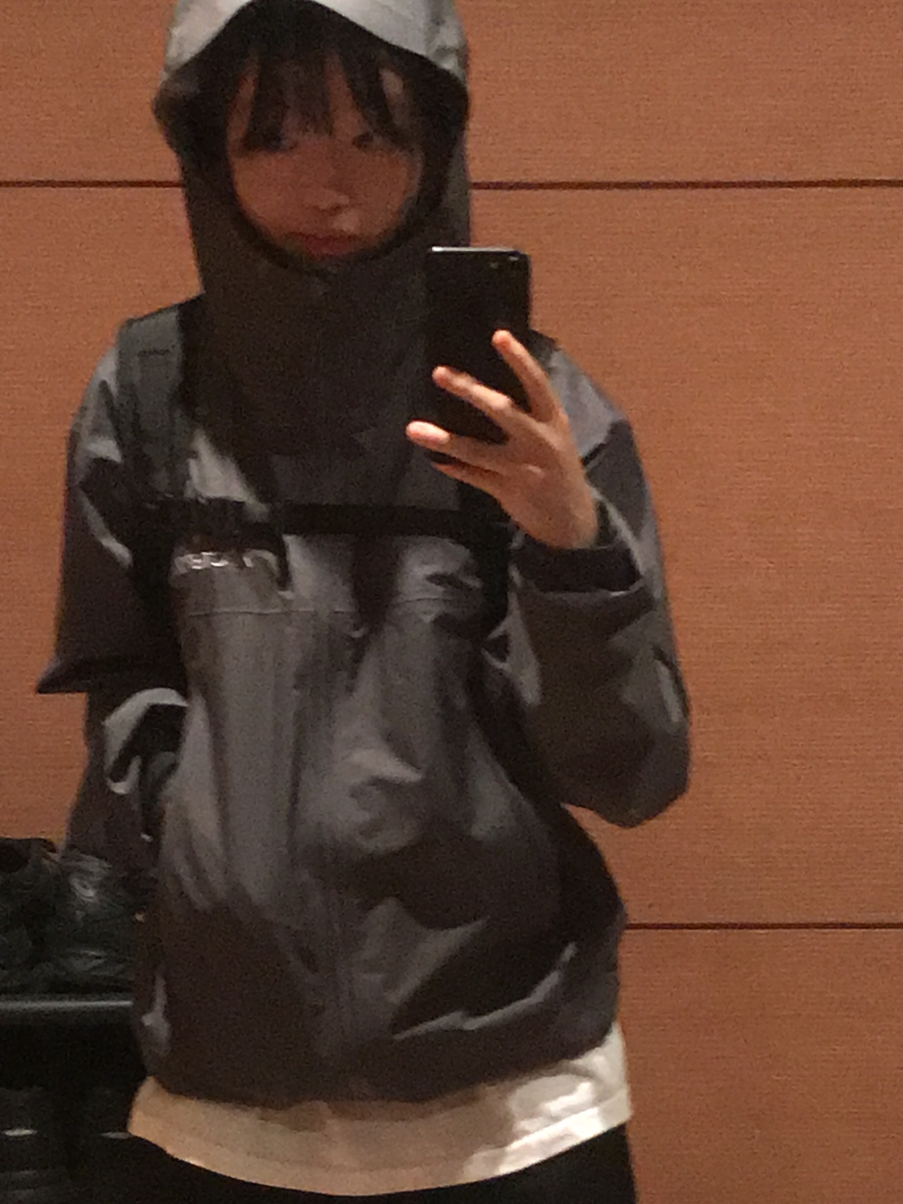 Arc'teryx Beta Jacket Cloud, Mischief Rhombus Backpack Black 착용 스타일 - 3