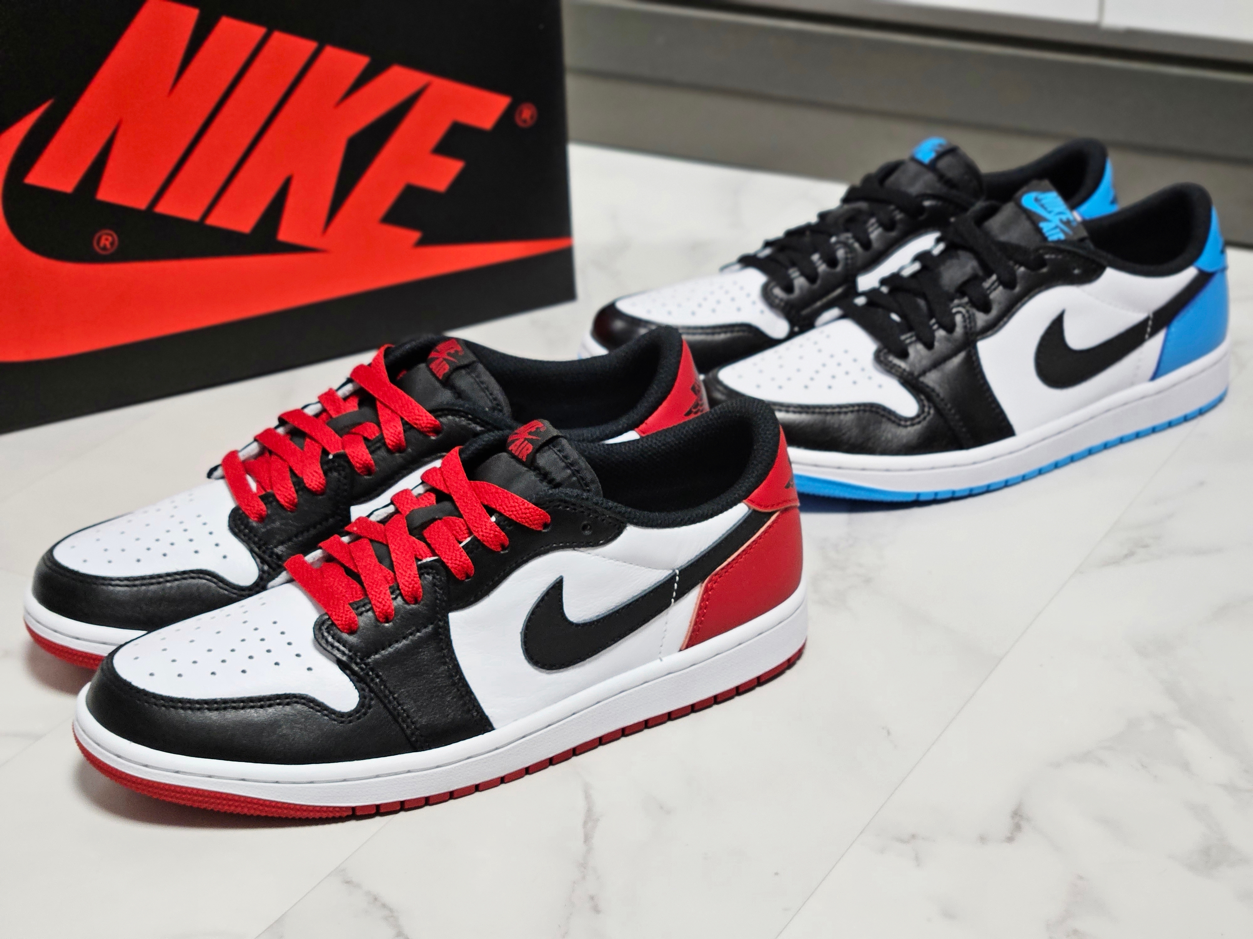 Jordan 1 Retro Low OG Black Toe 착용 스타일 - 3