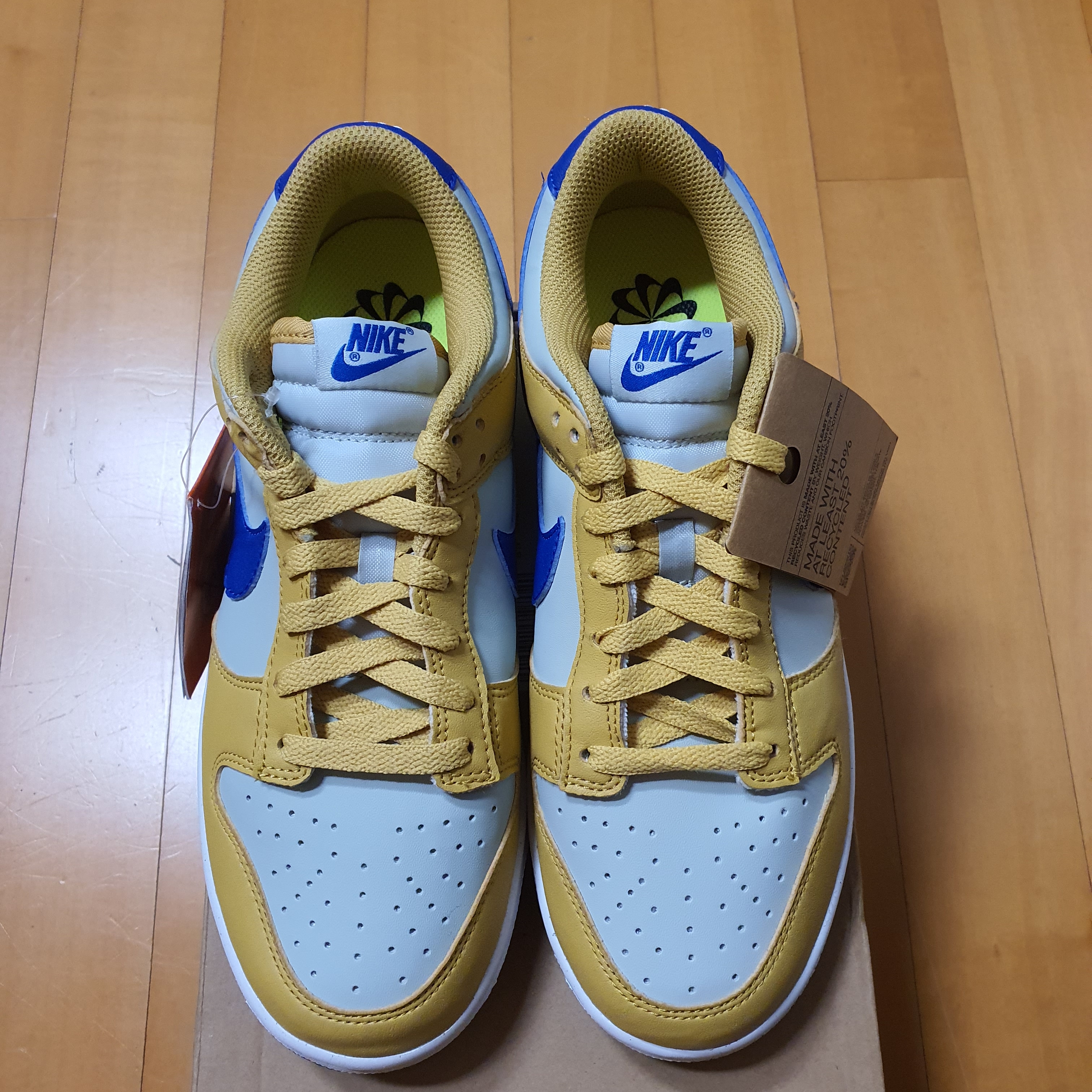 (W) Nike Dunk Low Next Nature Wheat Gold 착용 스타일
