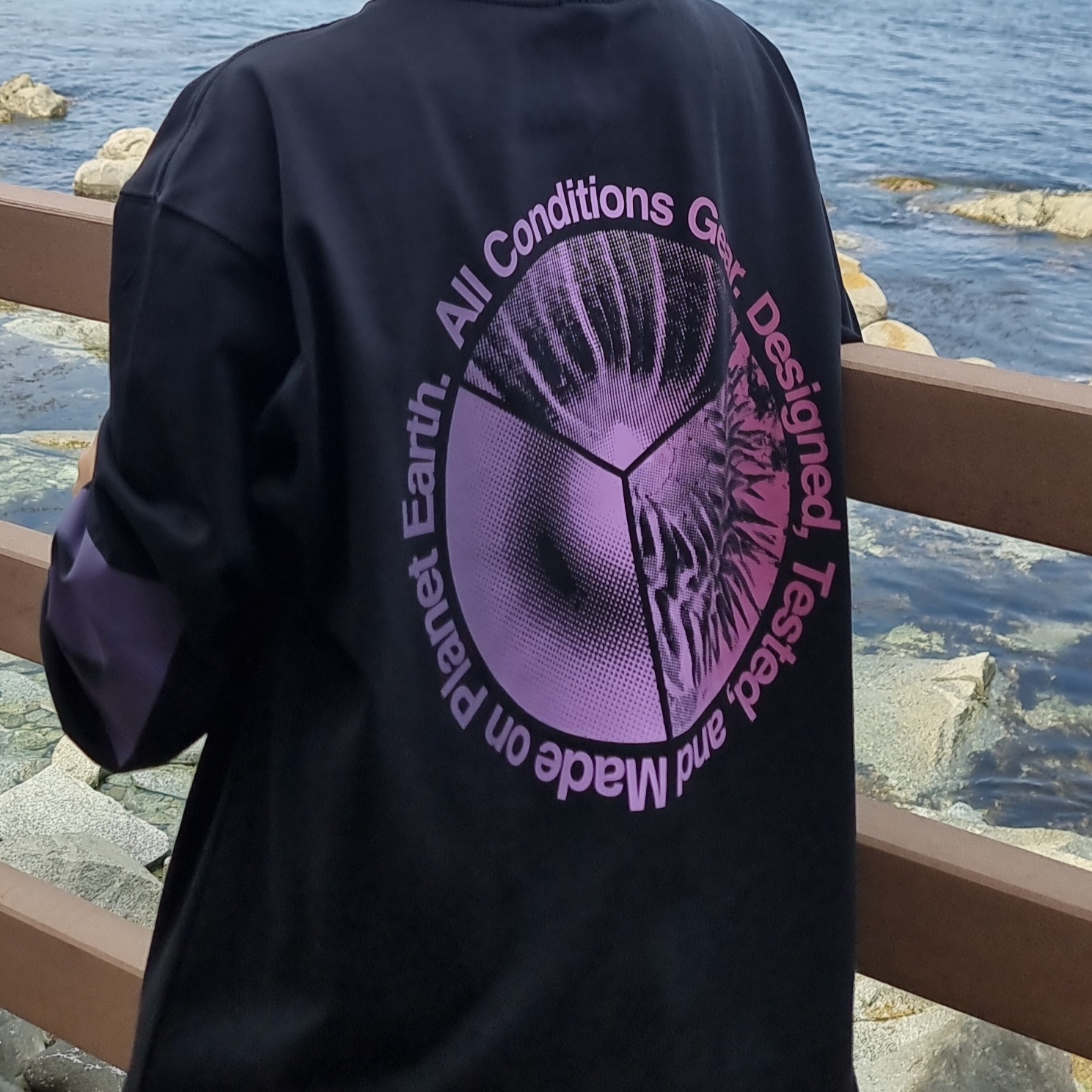 Nike NRG ACG Cosmic Coa Long Sleeve T-Shirt Black - Asia 착용 스타일