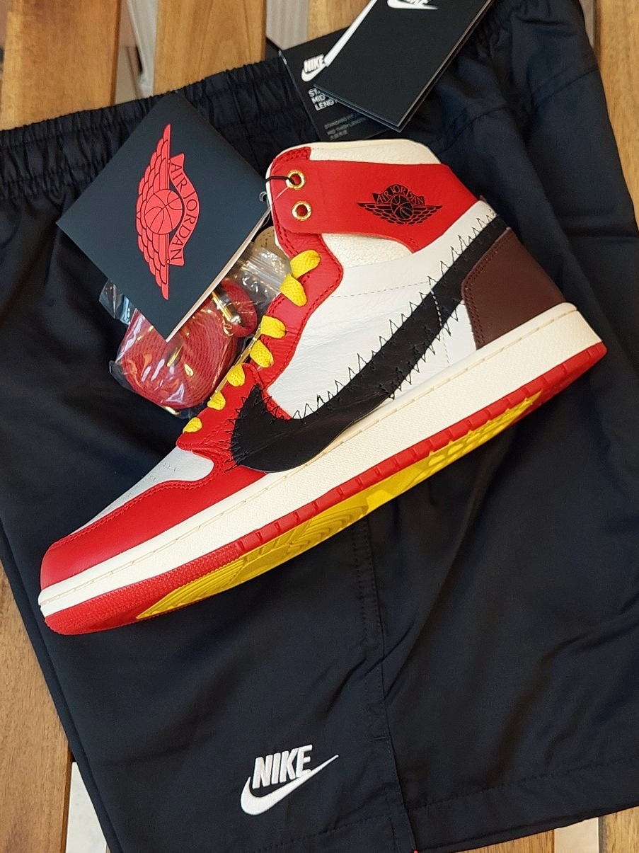 Nike NSW Woven Shorts Black - Asia, (W) Jordan 1 x Teyana Taylor Zoom CMFT 2 Gym Red 착용 스타일
