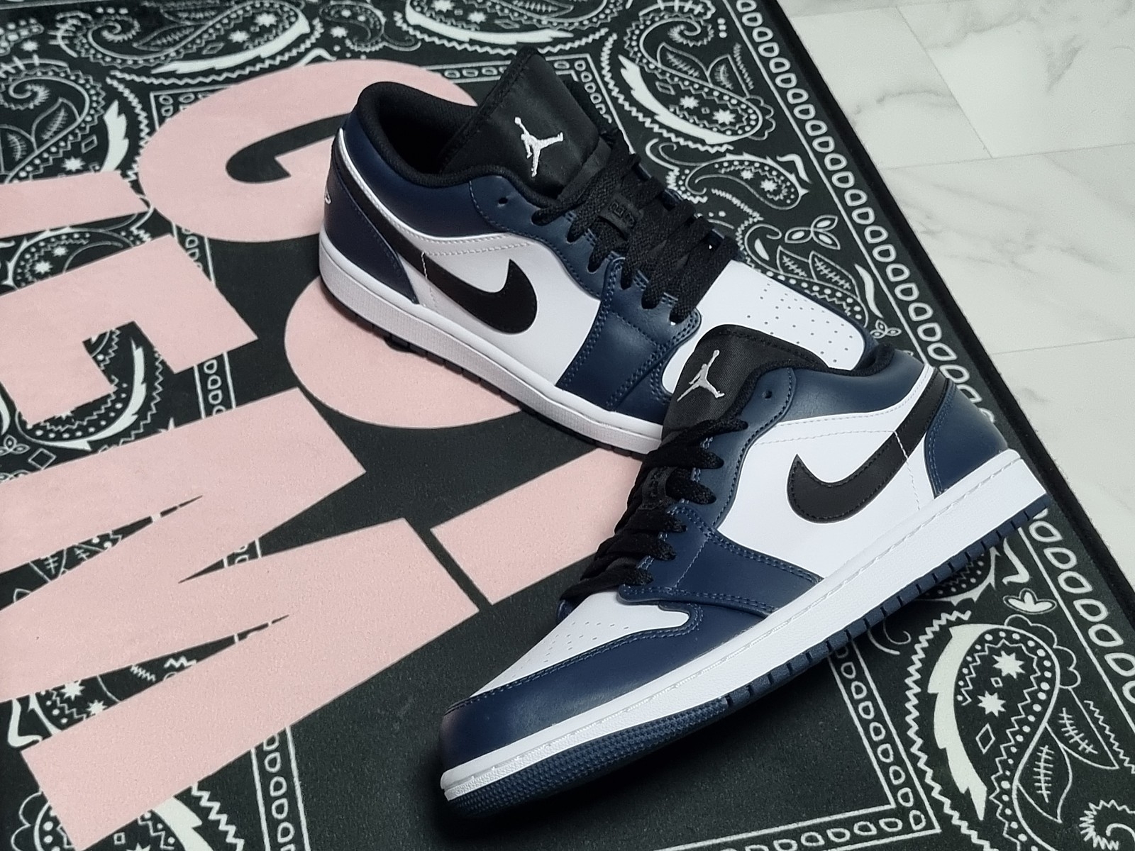 Jordan 1 Low Dark Teal 착용 스타일 - 5