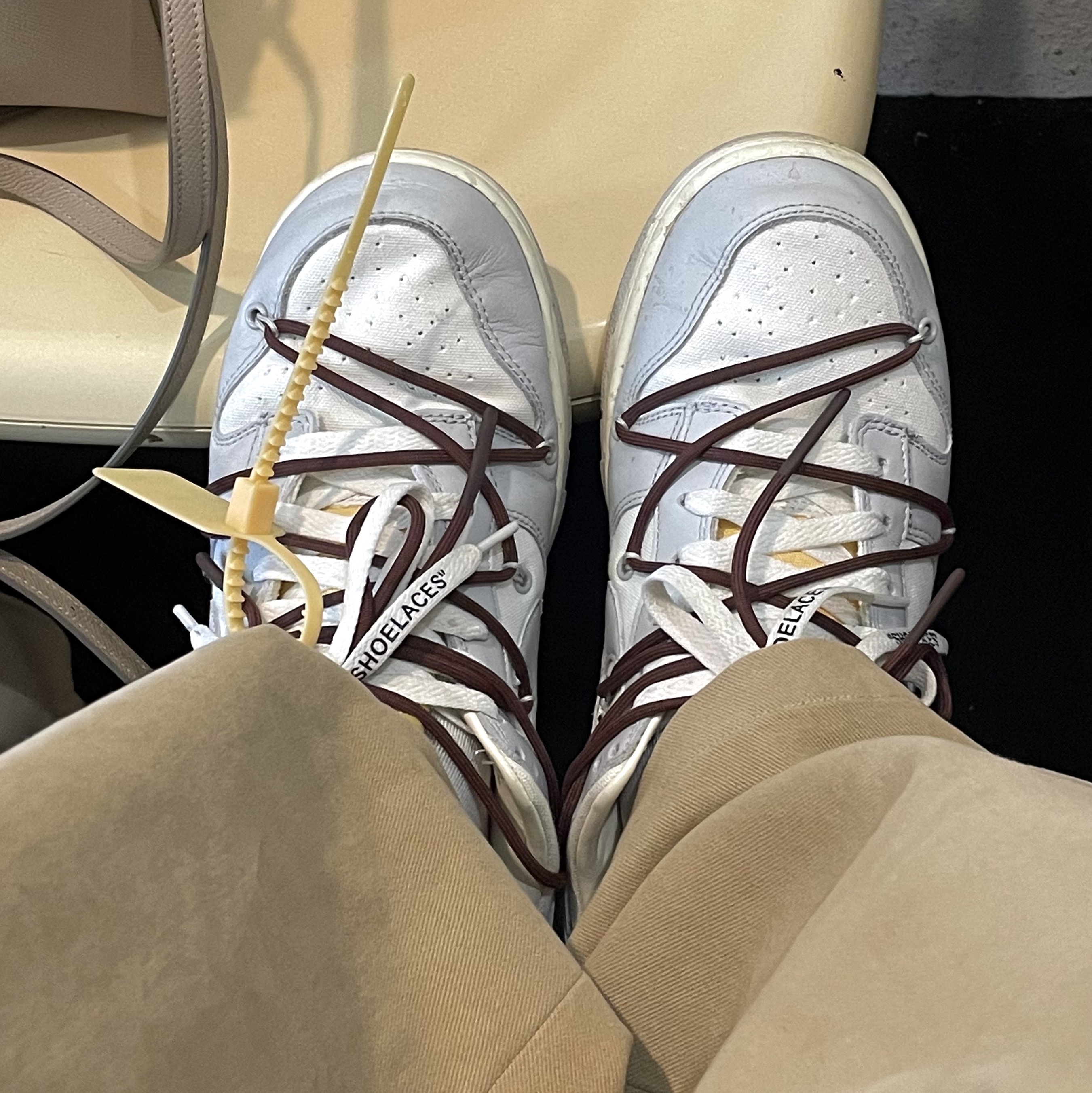 Nike x Off-White Dunk Low The 50 - Lot 46 착용 스타일