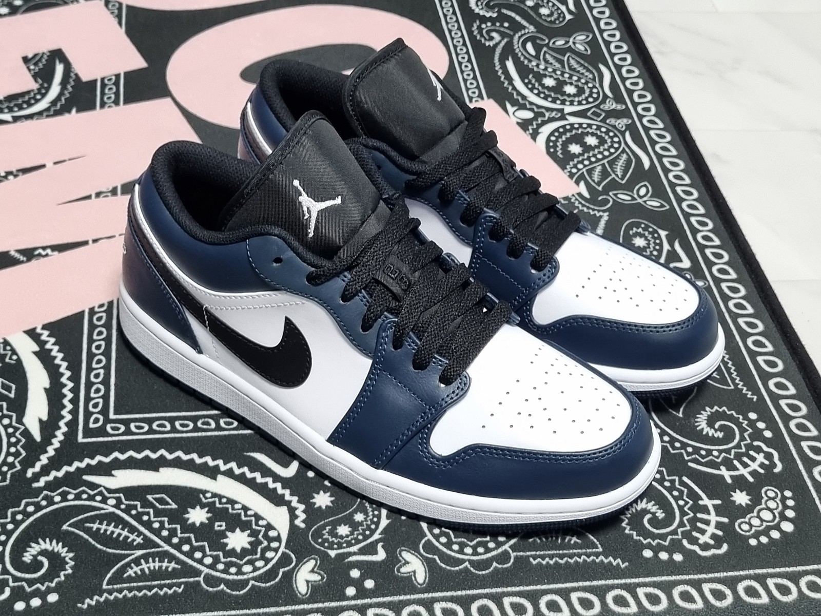 Jordan 1 Low Dark Teal 착용 스타일 - 4