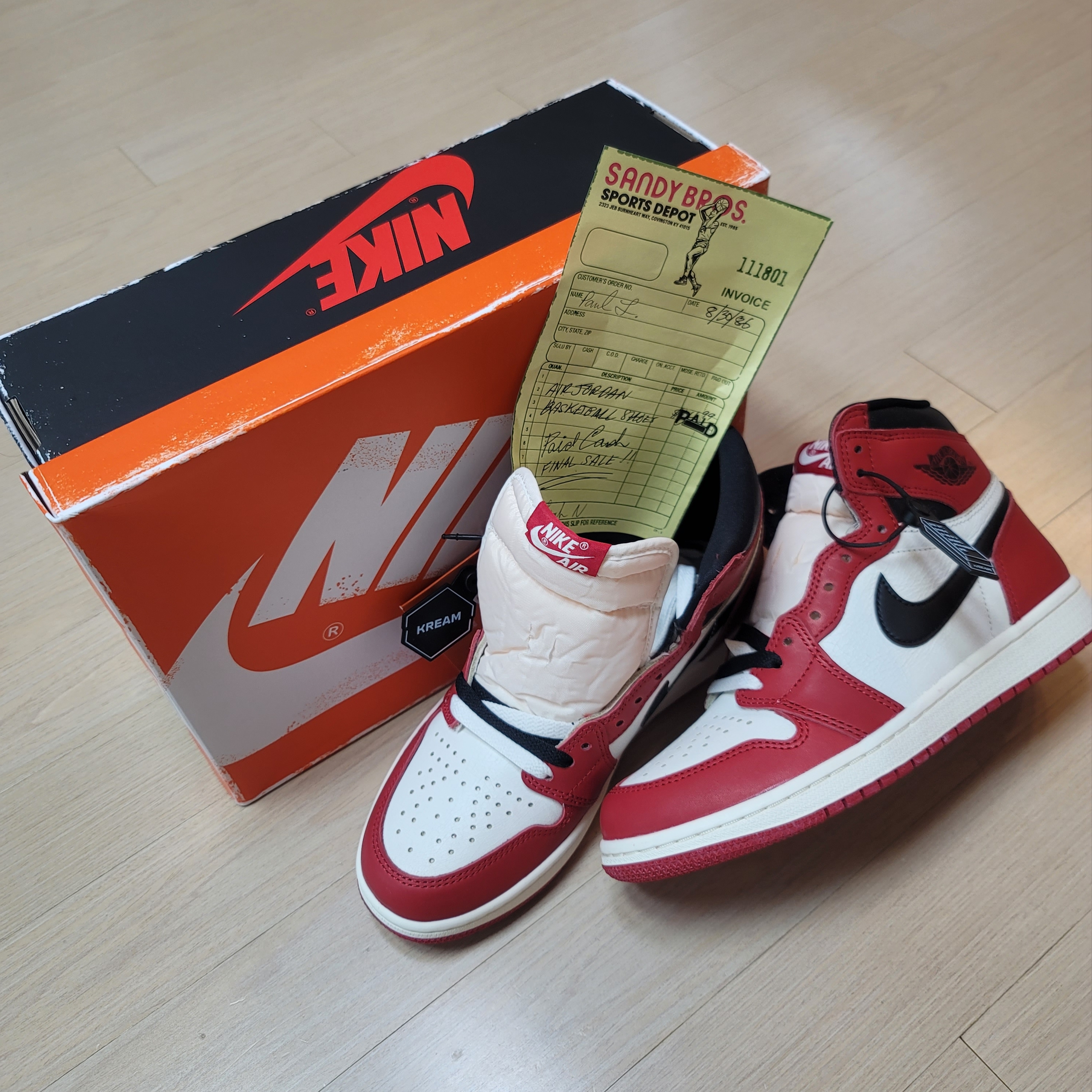 Jordan 1 Retro High OG Chicago 2022 착용 스타일