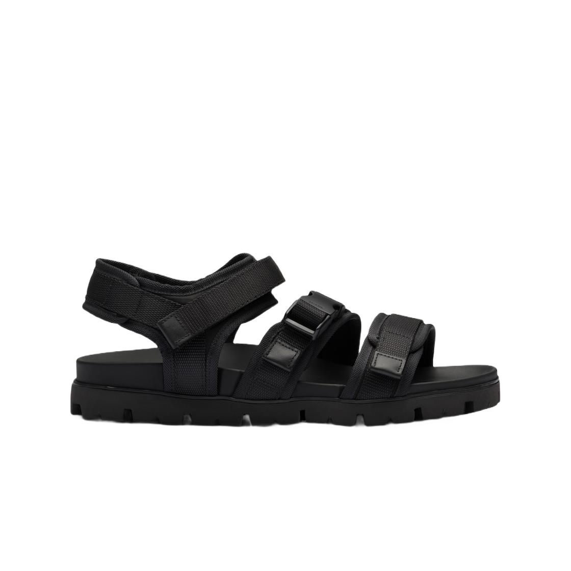 프라다 스포티 나일론 샌들 블랙(Prada Sporty Nylon Sandals Black) - 1