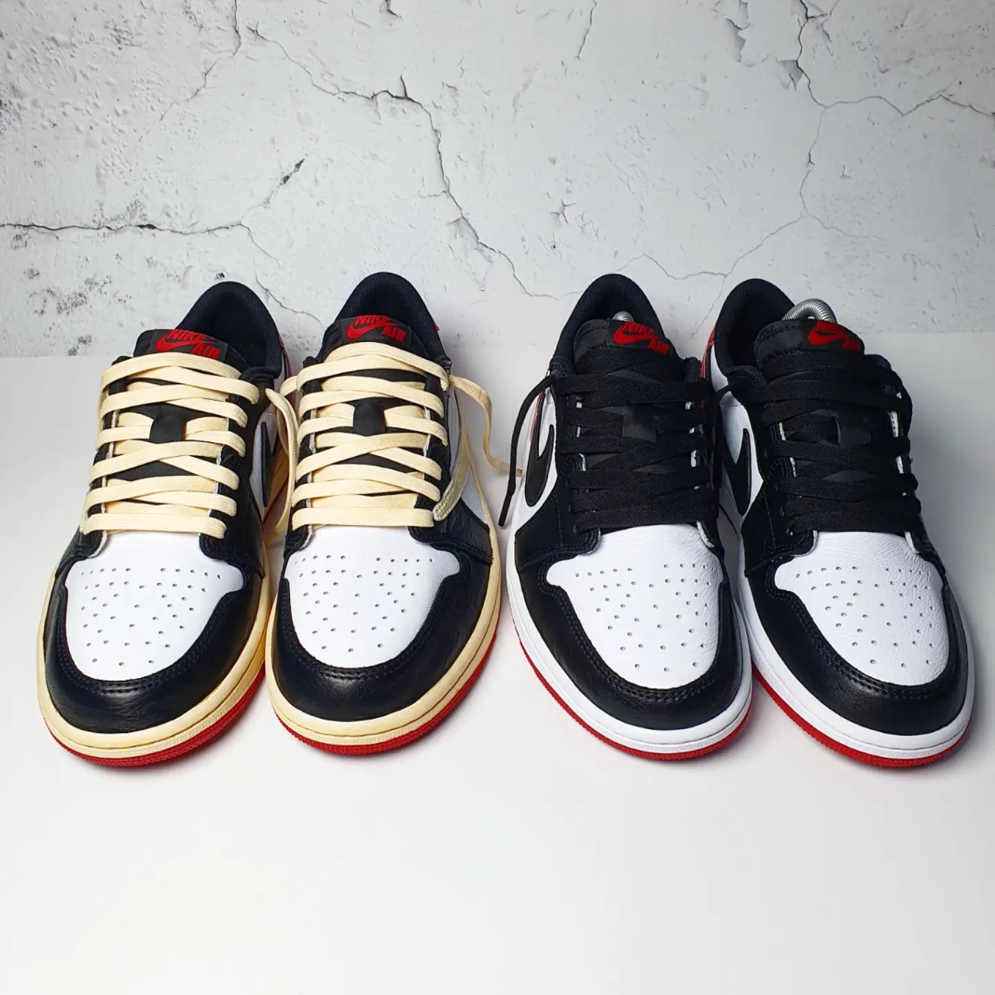 Jordan 1 Retro Low OG Black Toe 착용 스타일 - 5