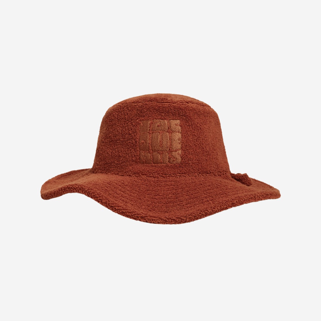 Jacquemus Le Bob Banho Terry Cloth Bucket Hat Terracotta 상세 이미지 1