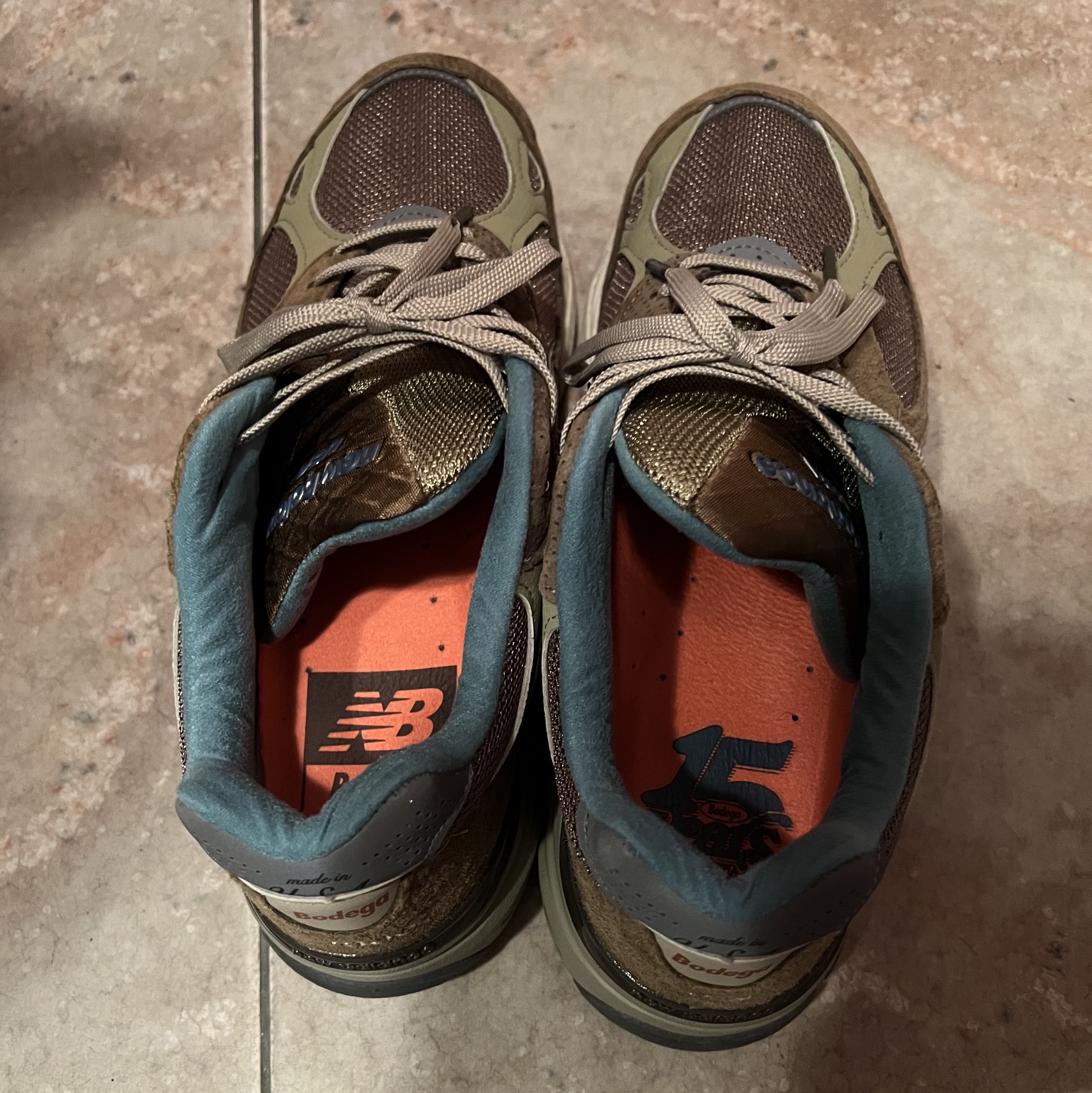 New Balance x Bodega 990v3 Anniversary 착용 스타일