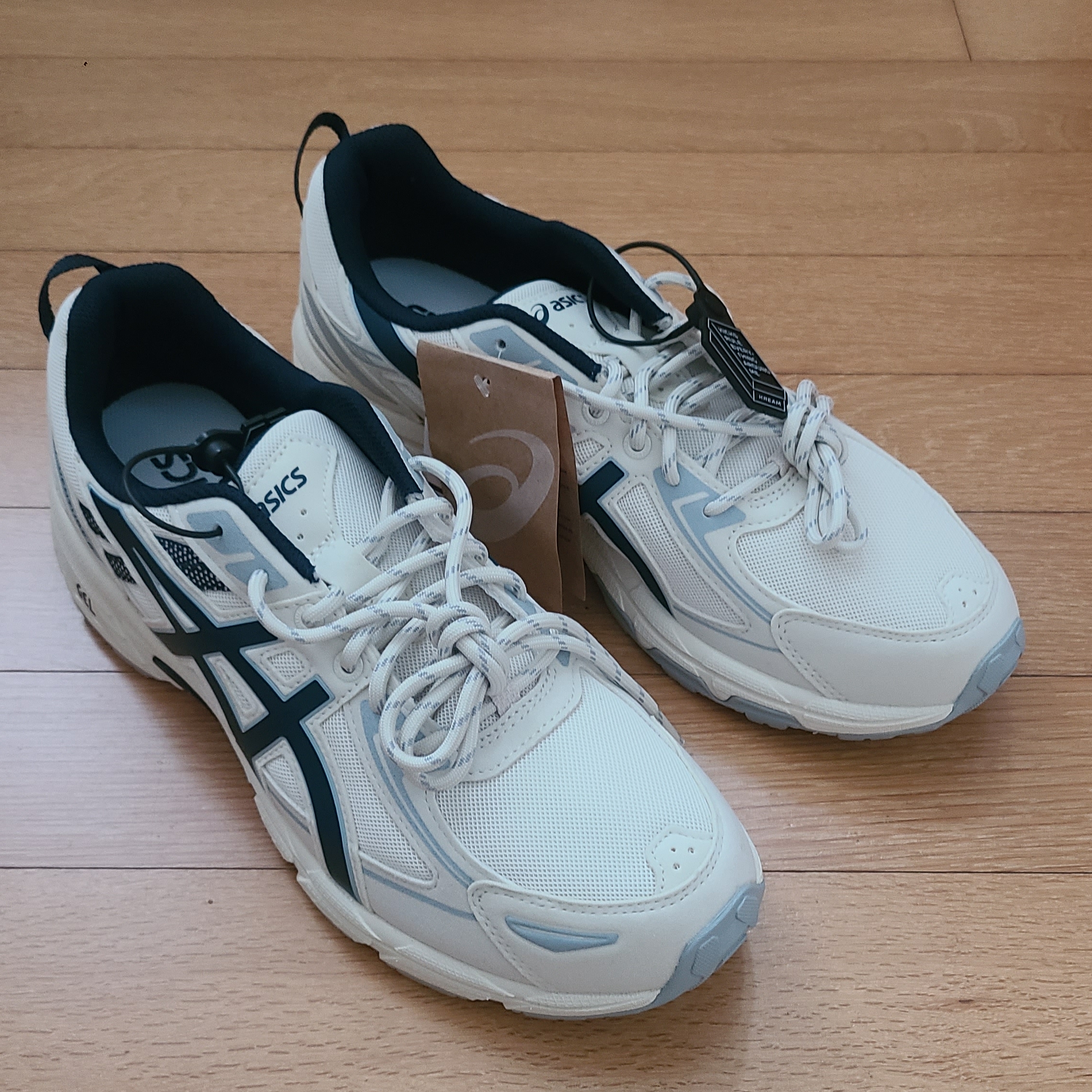 Asics Gel-Venture 6 SPS Birch French Blue 착용 스타일