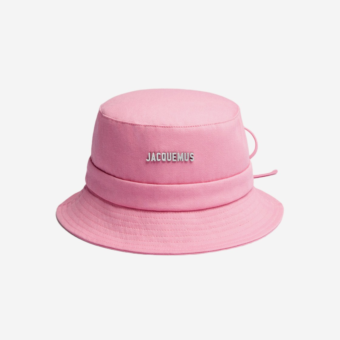 Jacquemus Le Bob Gadjo Canvas Bucket Hat Light Pink 상세 이미지 1