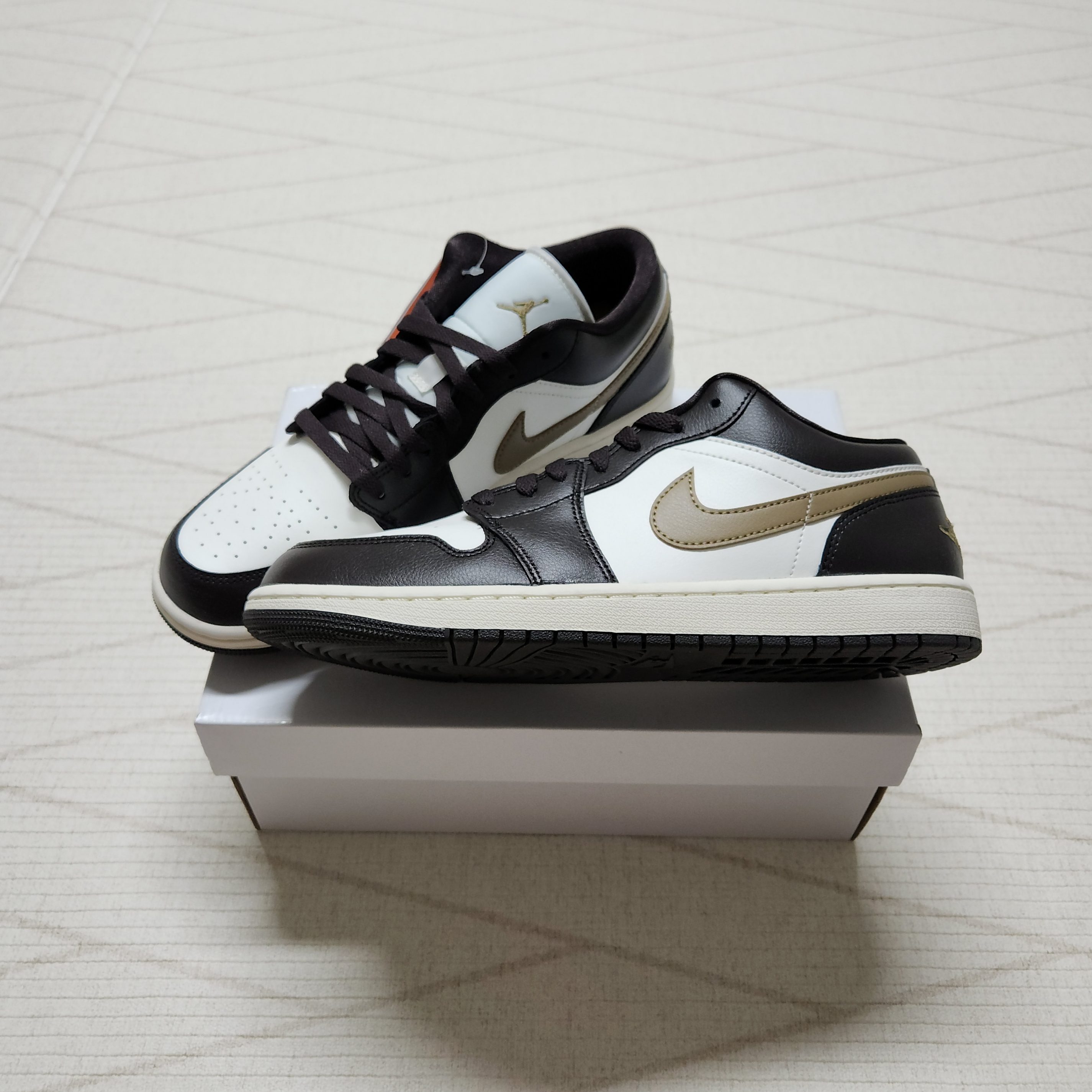 (W) Jordan 1 Low Shadow Brown 착용 스타일 - 3