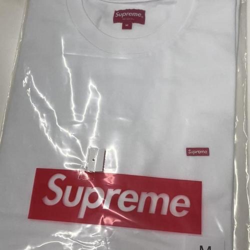 Supreme Small Box T-Shirt White 착용 스타일