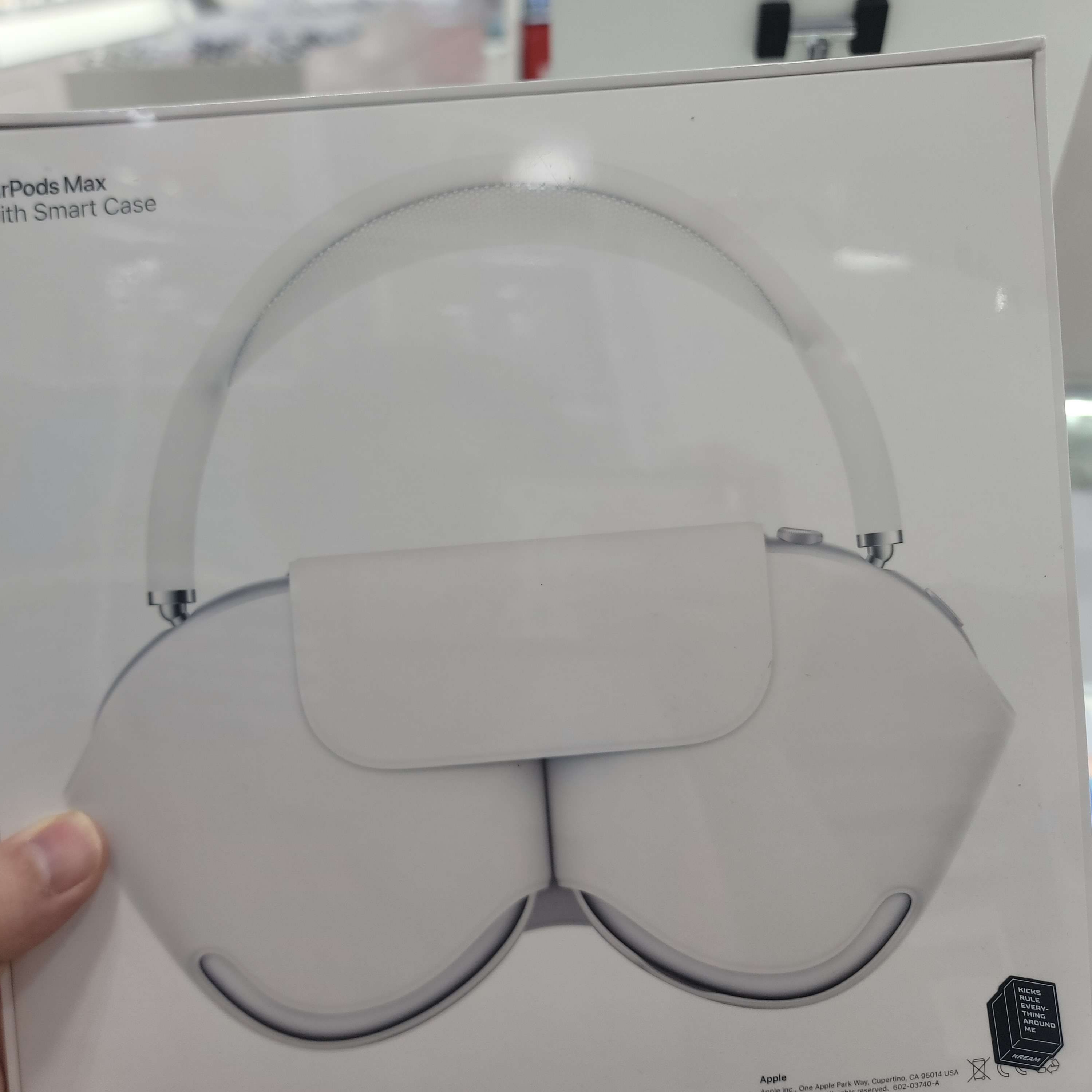 Apple AirPods Max Lightning Silver (Korean Ver.) 착용 스타일