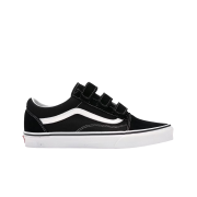 Vans Old Skool Velcro Black White