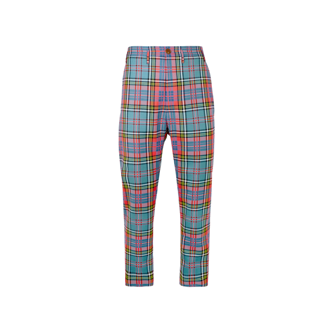 Vivienne Westwood Cropped Cruise Trousers Tartan 상세 이미지 1