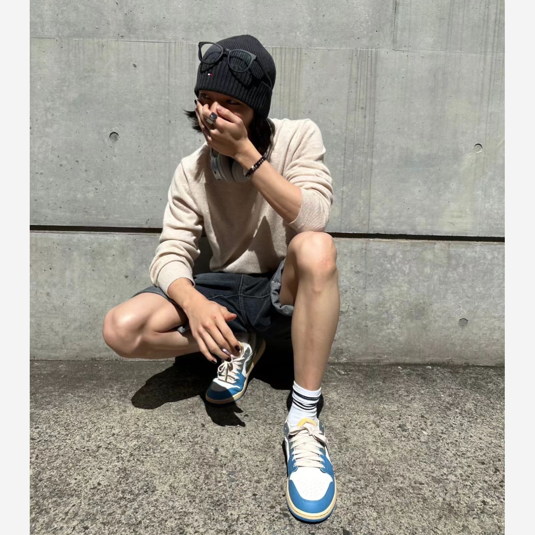 Jordan 1 Low SE Tokyo 96 착용 스타일 - 2