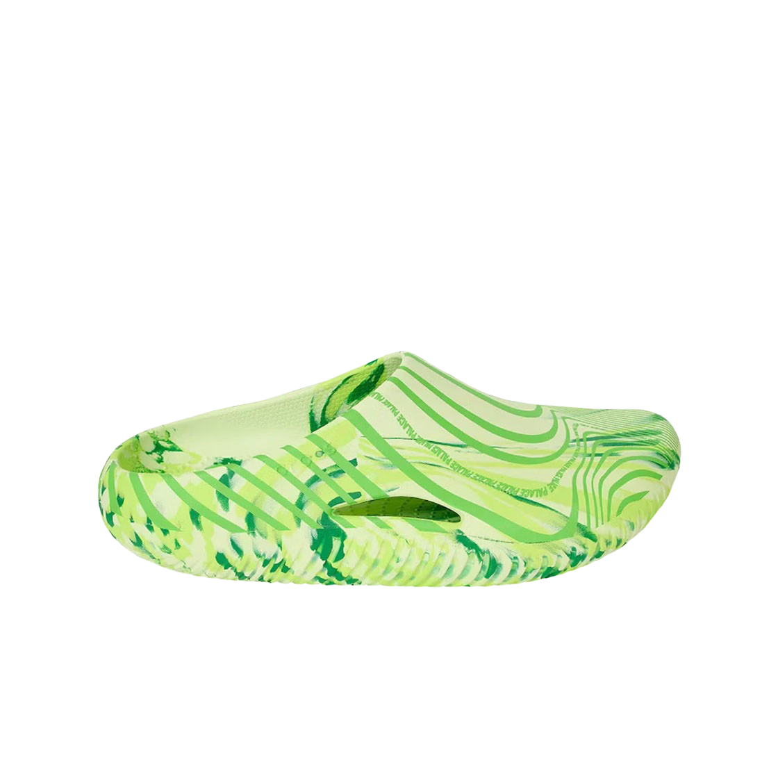 크록스 x 팔라스 리커버리 클로그 셀러리 멀티(Crocs x Palace Recovery Clog Celery Multi)