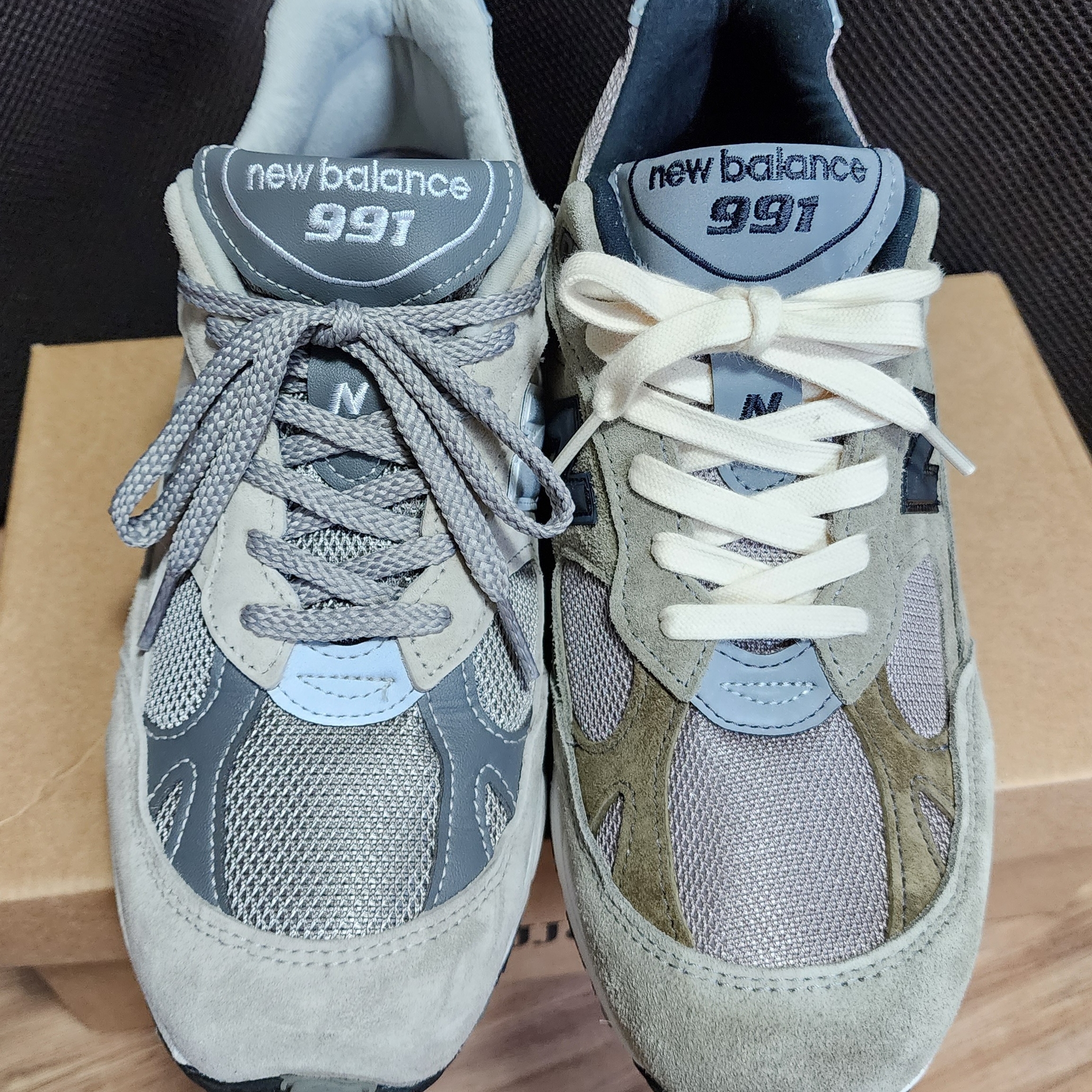New Balance x JJJJound 991 Made in UK Grey, New Balance 991 Made in UK Grey 착용 스타일 - 3