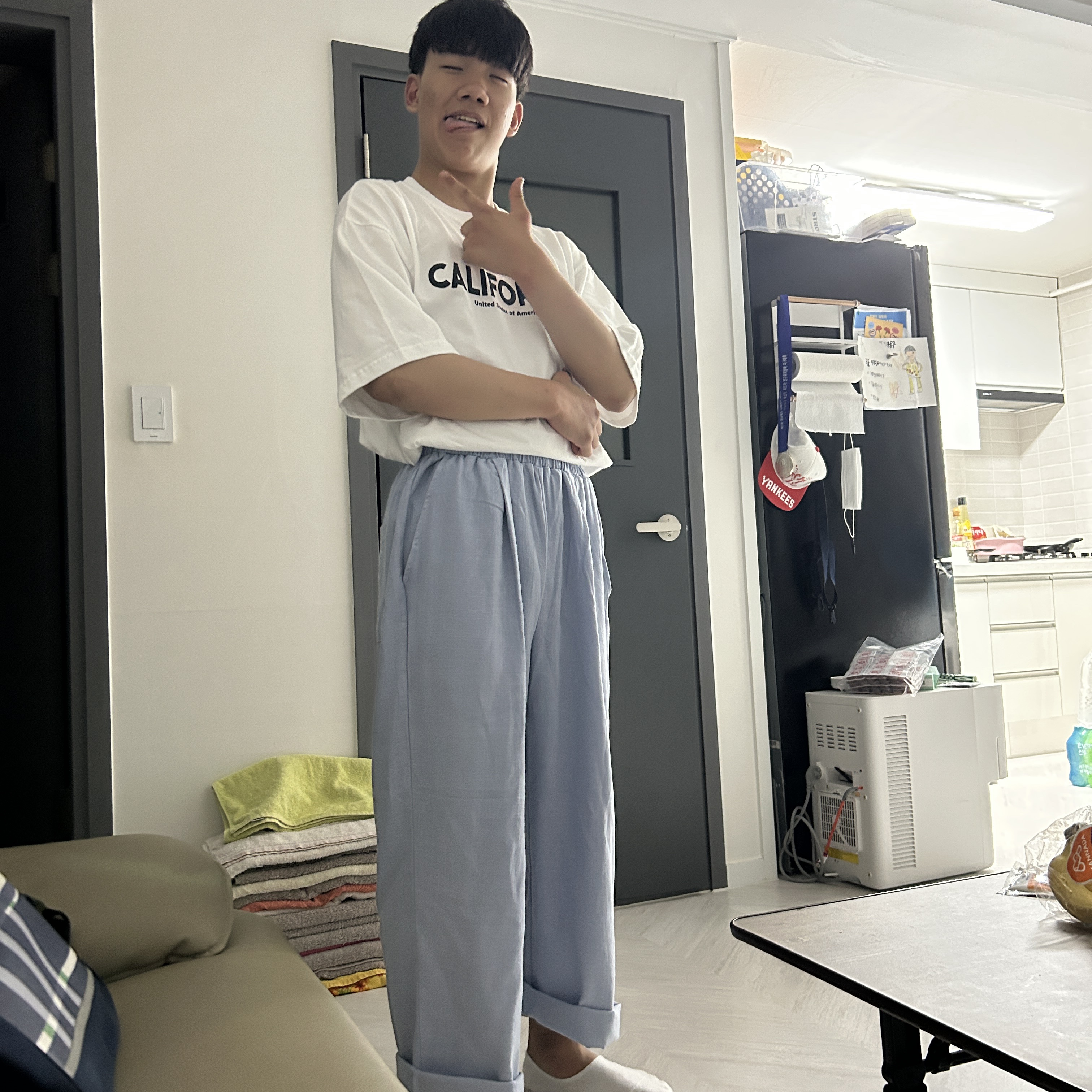 Nike Air Force 1 '07 Low White 착용 스타일