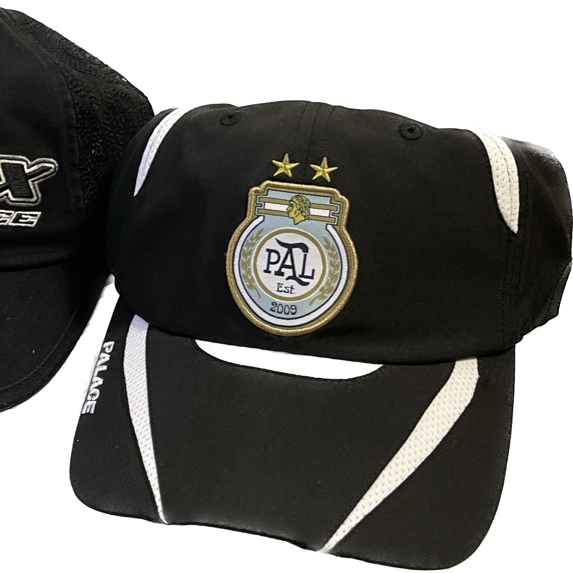 Palace Pro Shell 6-Panel Black - 23FW 착용 스타일 - 1