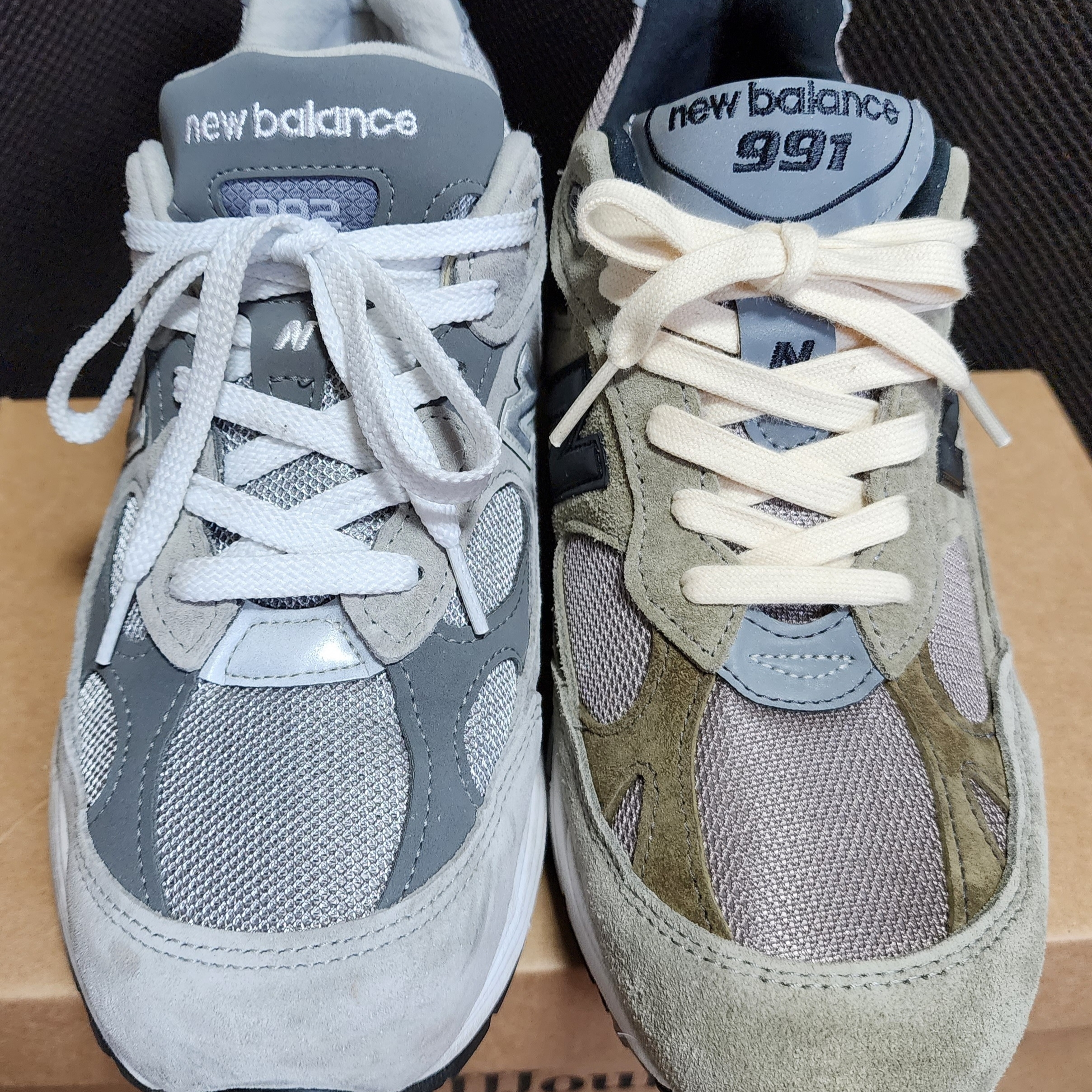 New Balance x JJJJound 991 Made in UK Grey, New Balance 991 Made in UK Grey 착용 스타일 - 4