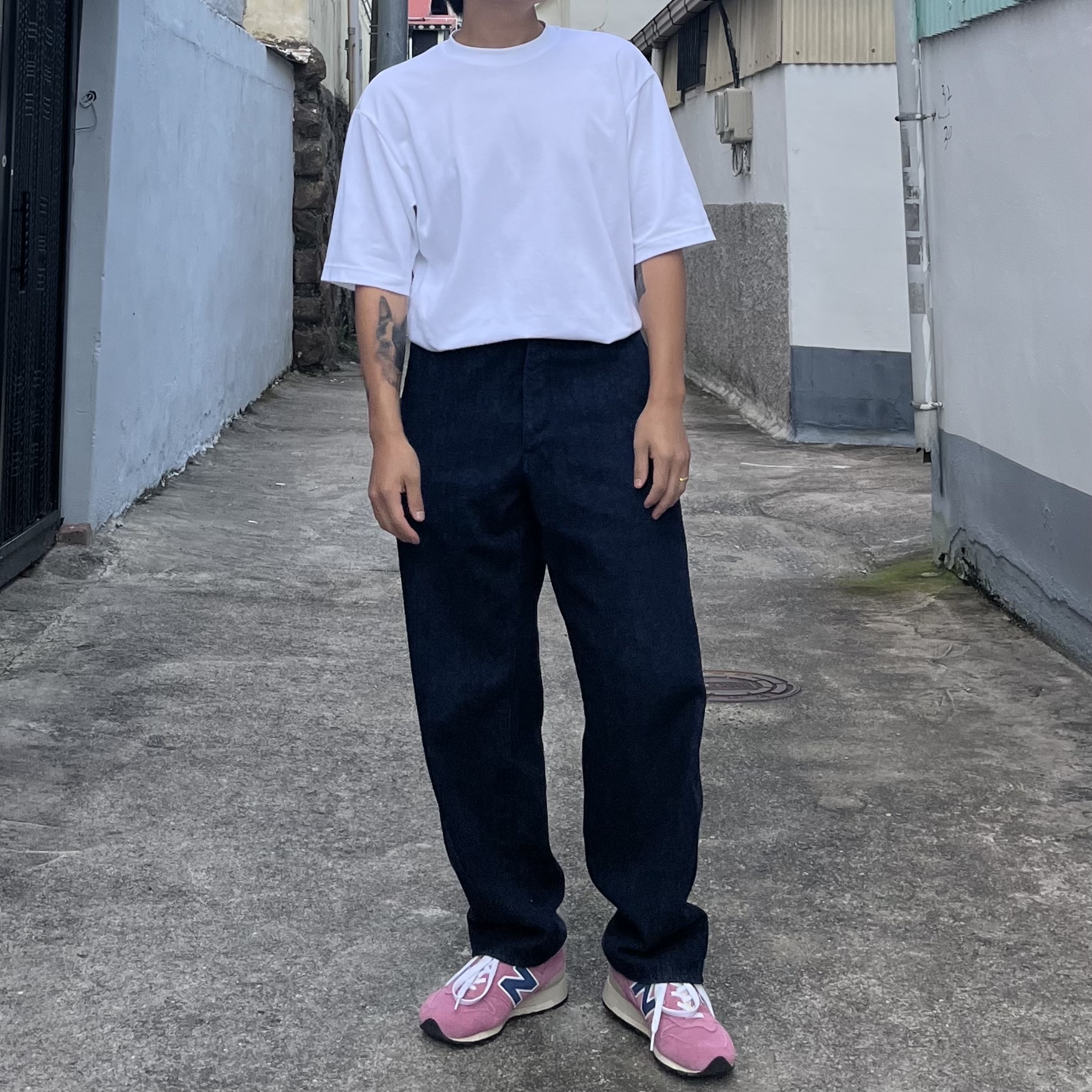 New Balance x Aime Leon Dore 1300 Dusty Pink 착용 스타일 - 2
