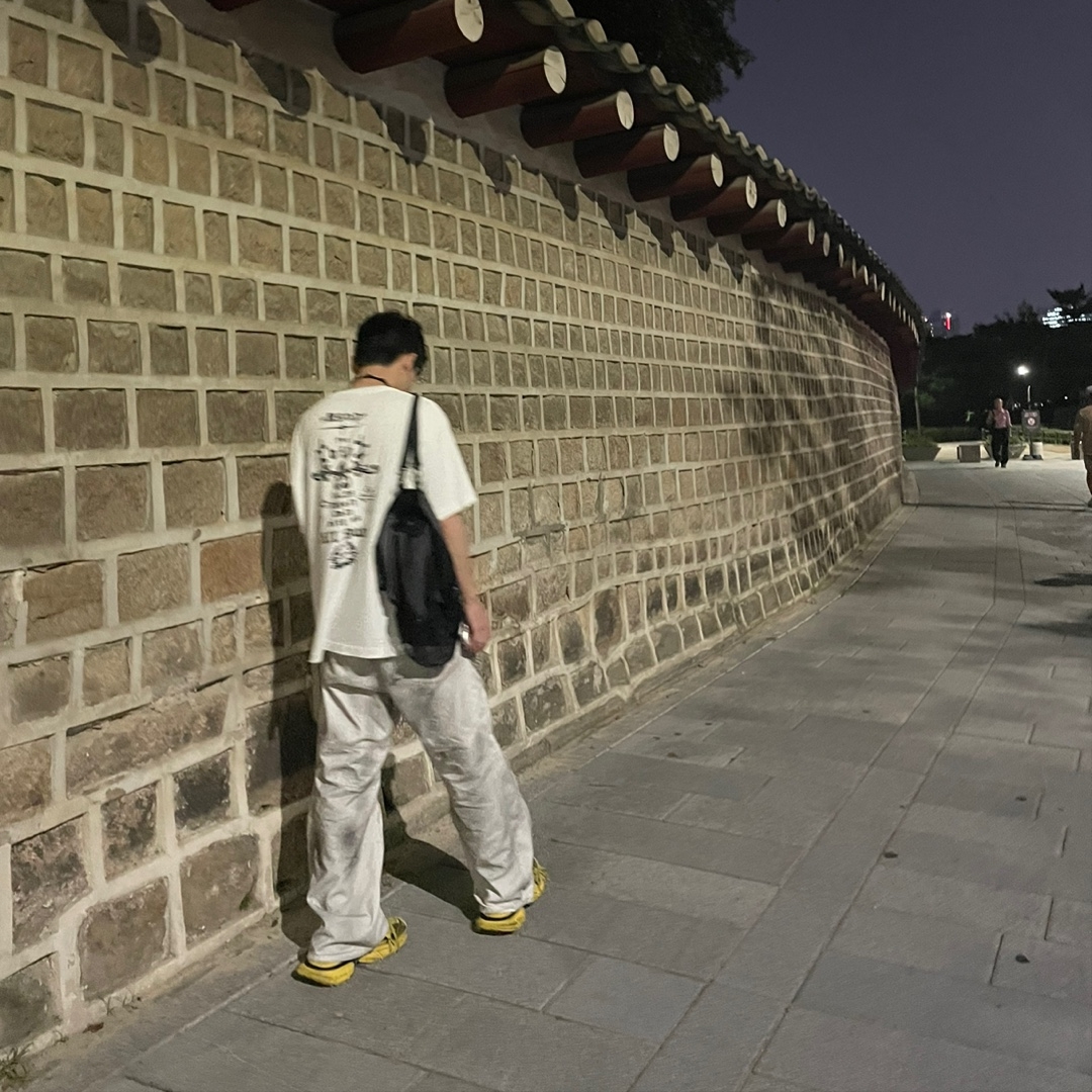 Our Legacy Ladon Leather Keychain Black, Balenciaga 3XL Sneakers Yellow Black 착용 스타일 - 2
