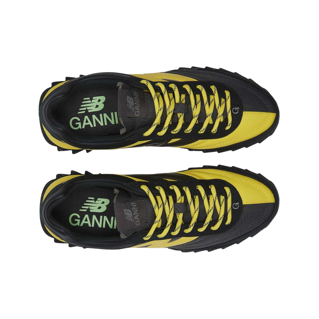 뉴발란스 x 가니 RC30 범블비 블랙 옐로우 - 가니 한정(New Balance x Ganni RC30 Bumblebee Black Yellow - Ganni Exclusive) - 2