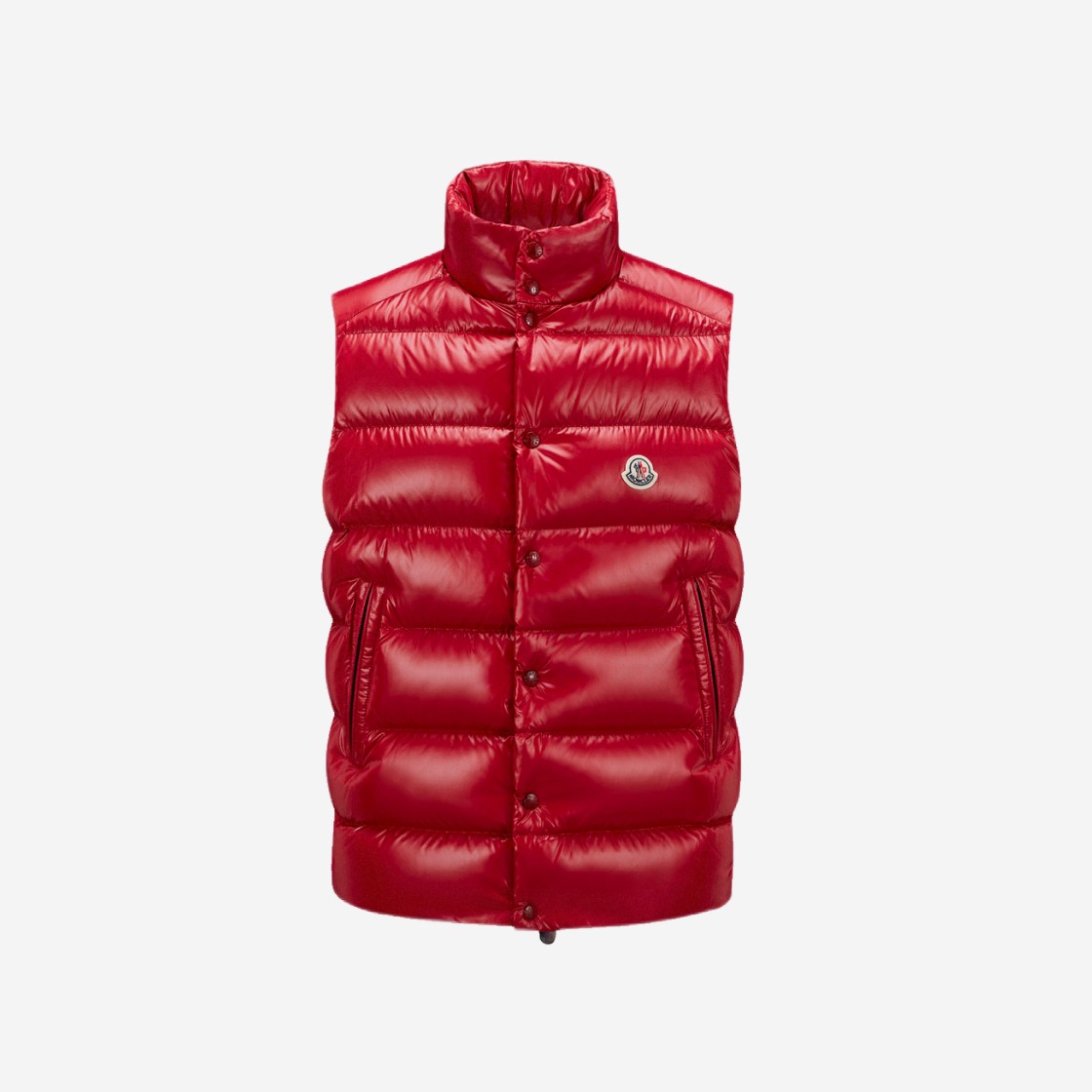 Moncler Tibb Down Gilet Red - 22FW 상세 이미지 1