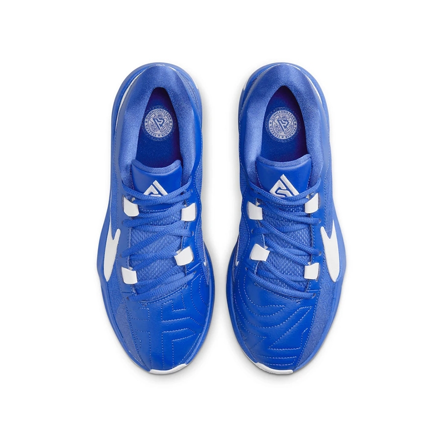 (W) Nike Zoom Vomero 5 Cobblestone and Flat Pewter, Nike Zoom Freak 4 Indigo Haze 착용 스타일 - 4