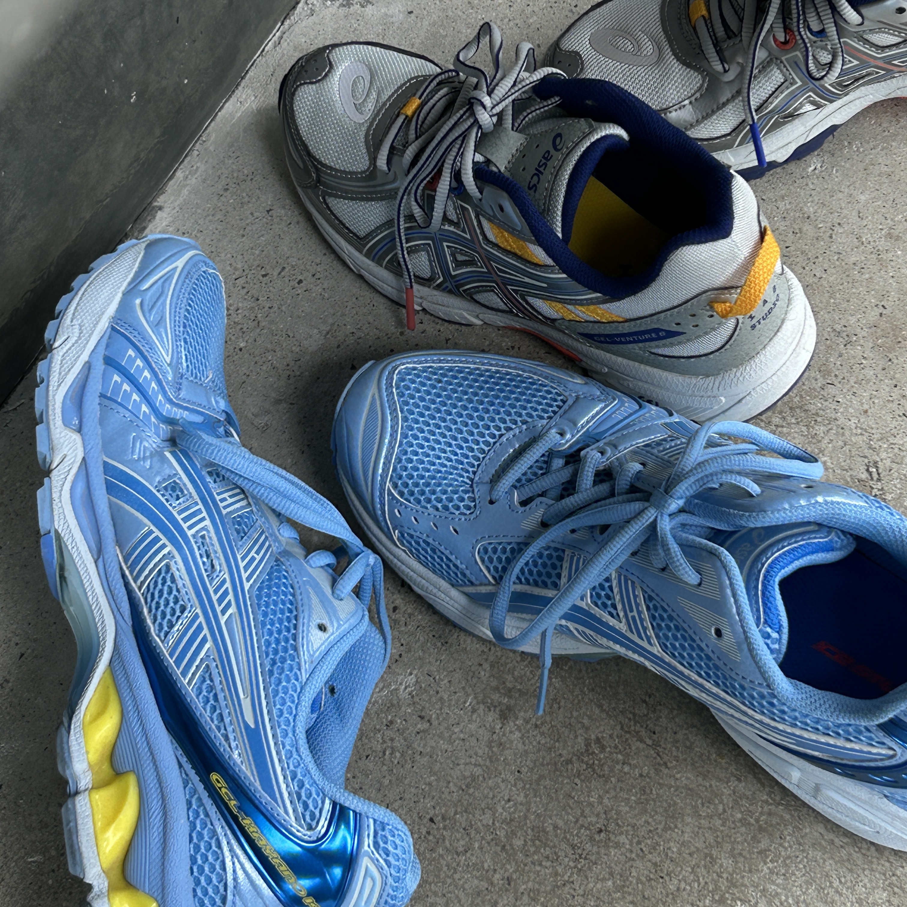 Asics x Ice Studios Gel-Kayano 14 Blue Bell, Asics x IAB Studio Gel-Venture 6 착용 스타일 - 2