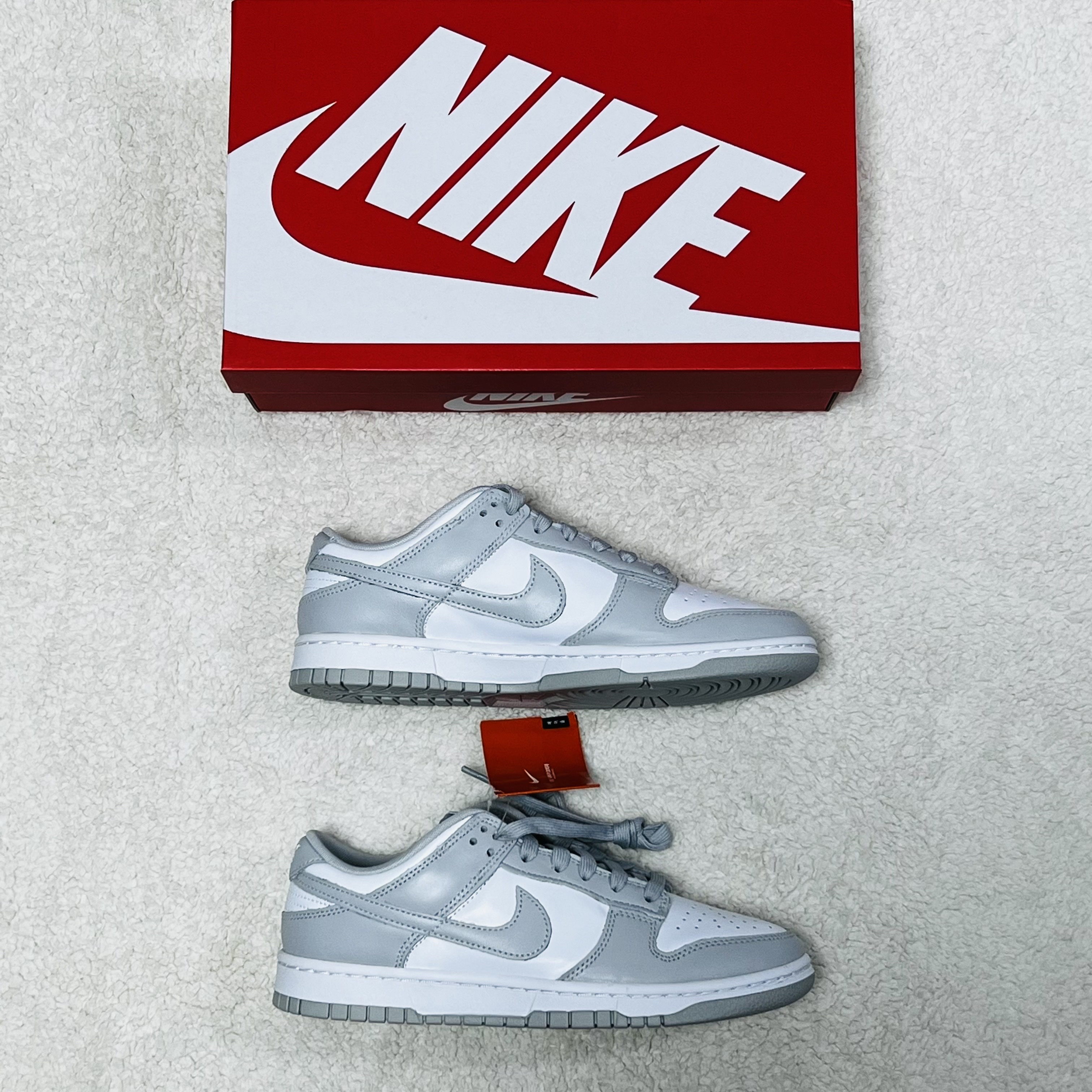 Nike Dunk Low Retro Grey Fog 착용 스타일