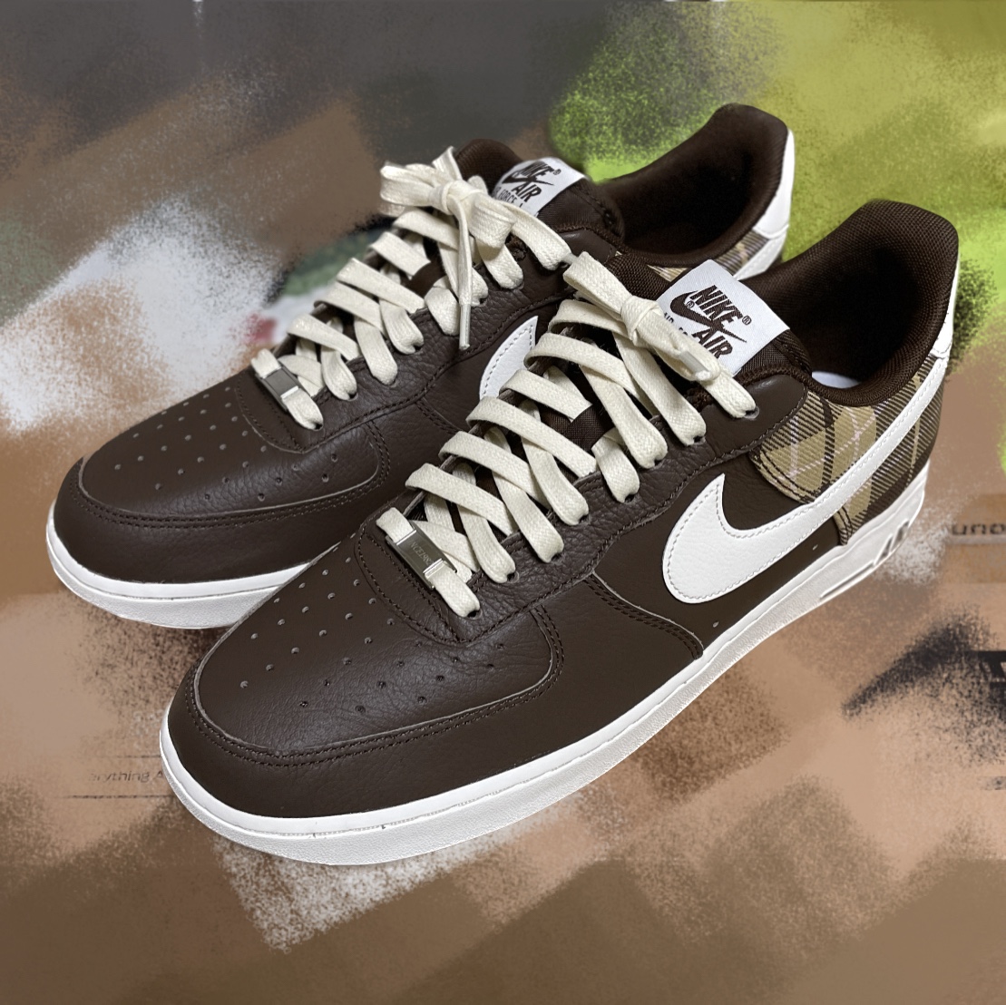 Nike Air Force 1 '07 LX Cacao Wow 착용 스타일 - 1