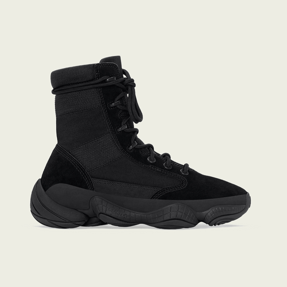 Adidas Yeezy 500 High Tactical Utility Black 착용 스타일