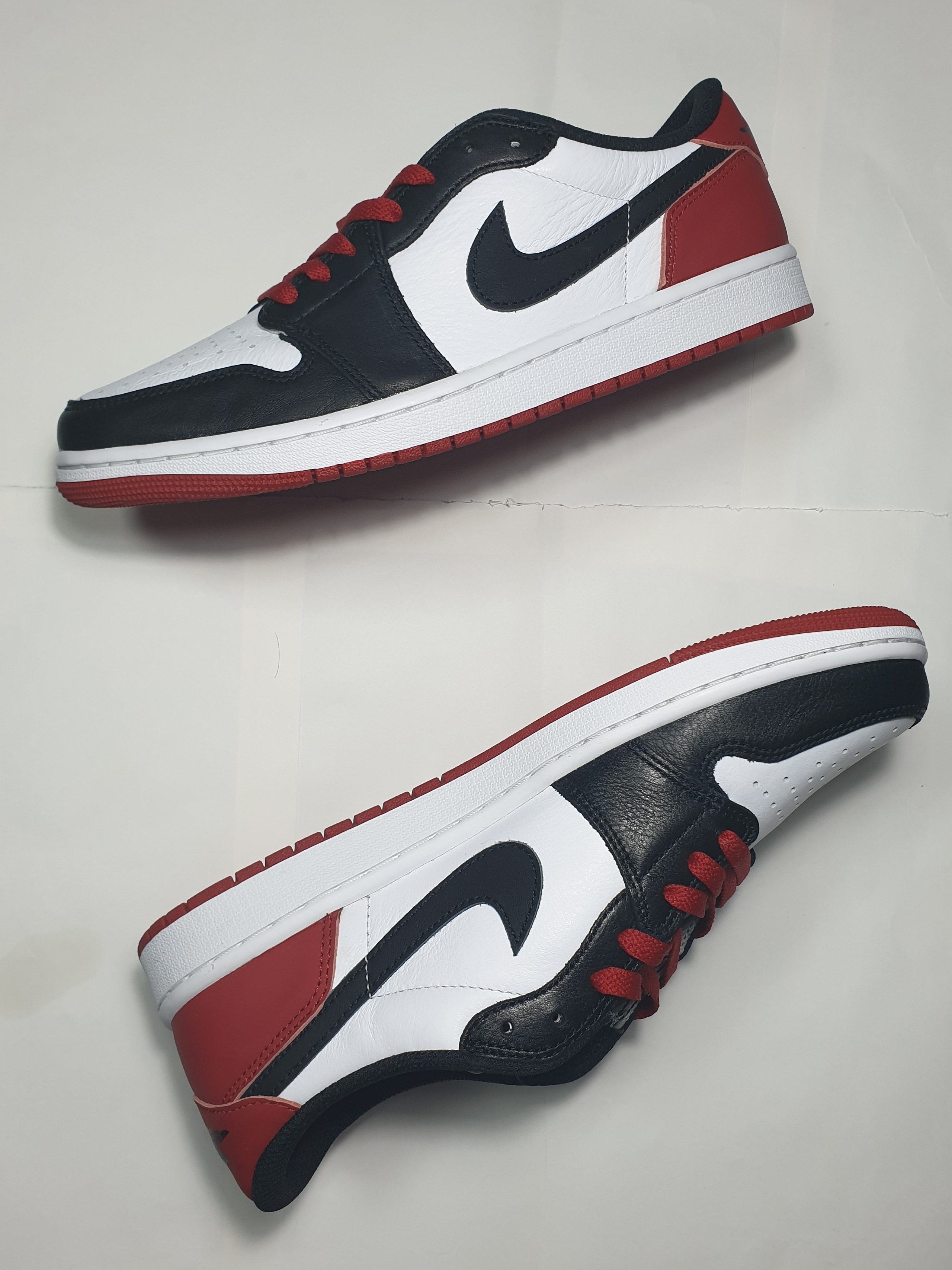 Jordan 1 Retro Low OG Black Toe 착용 스타일