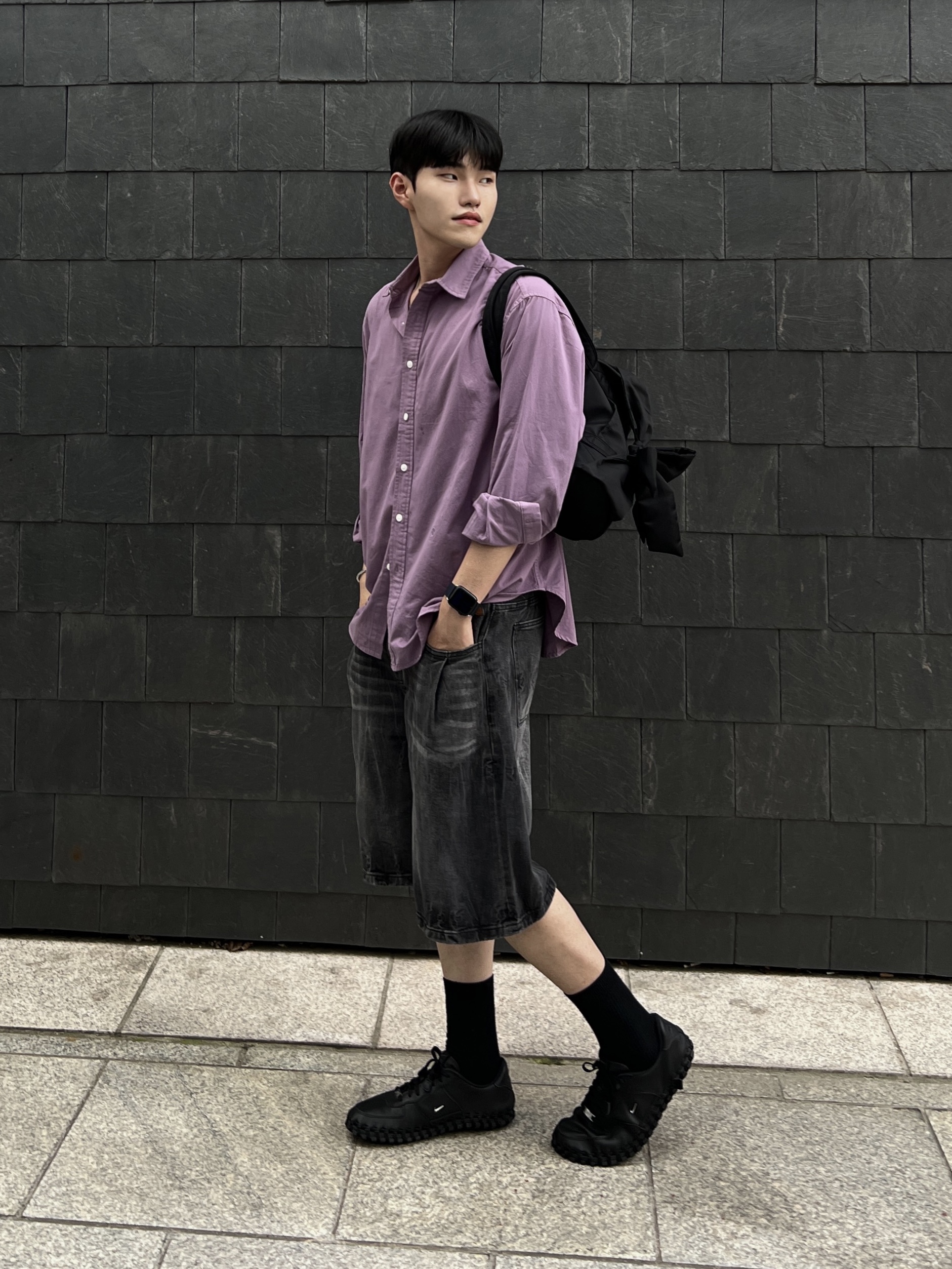 Nike x Jacquemus J Force 1 Low LX SP Black 착용 스타일 - 1