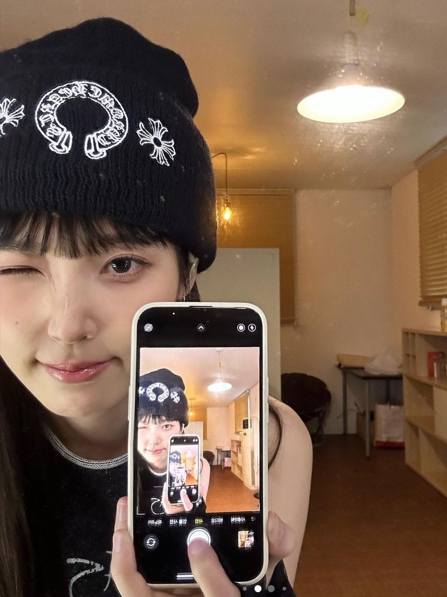 Chrome Hearts Horseshoe Beanie Black 착용 스타일 - 2